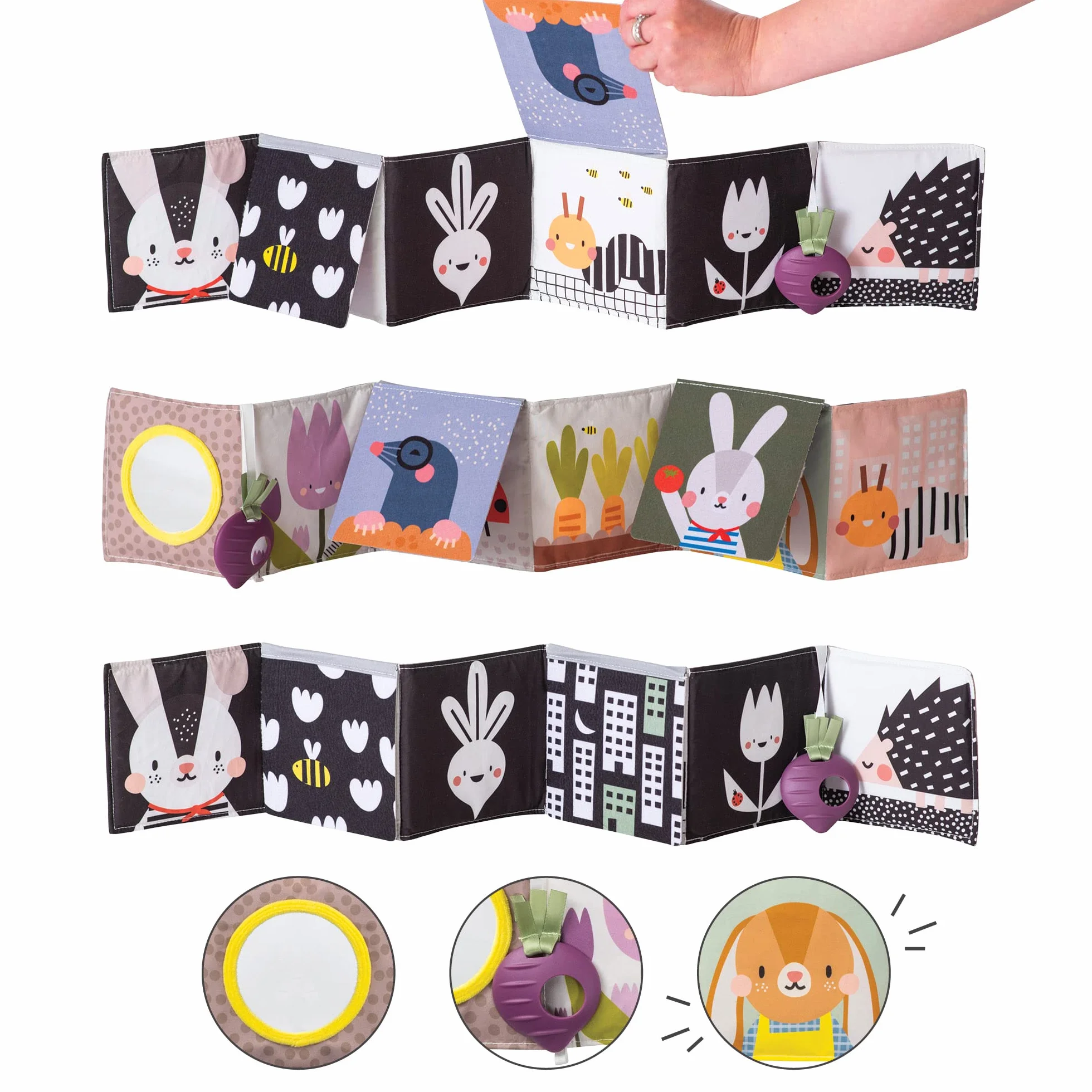 Taf Toys Livre Cache-Cache Jardin 13065