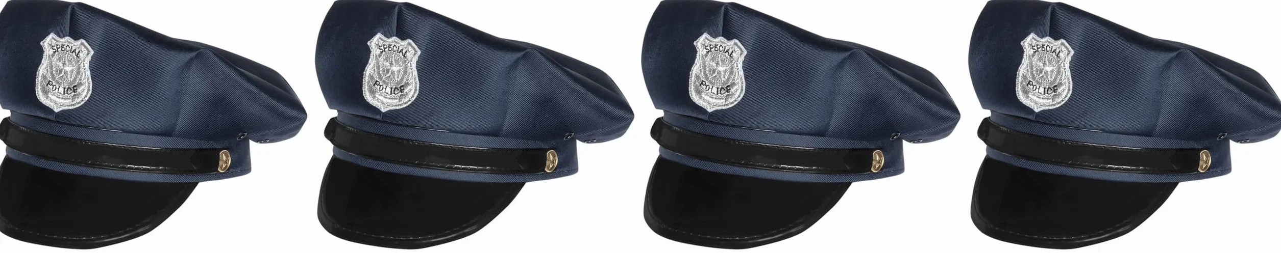 Boland Bonnet de policier pour enfant - Chapeau de police - Accessoire de costume Carnaval