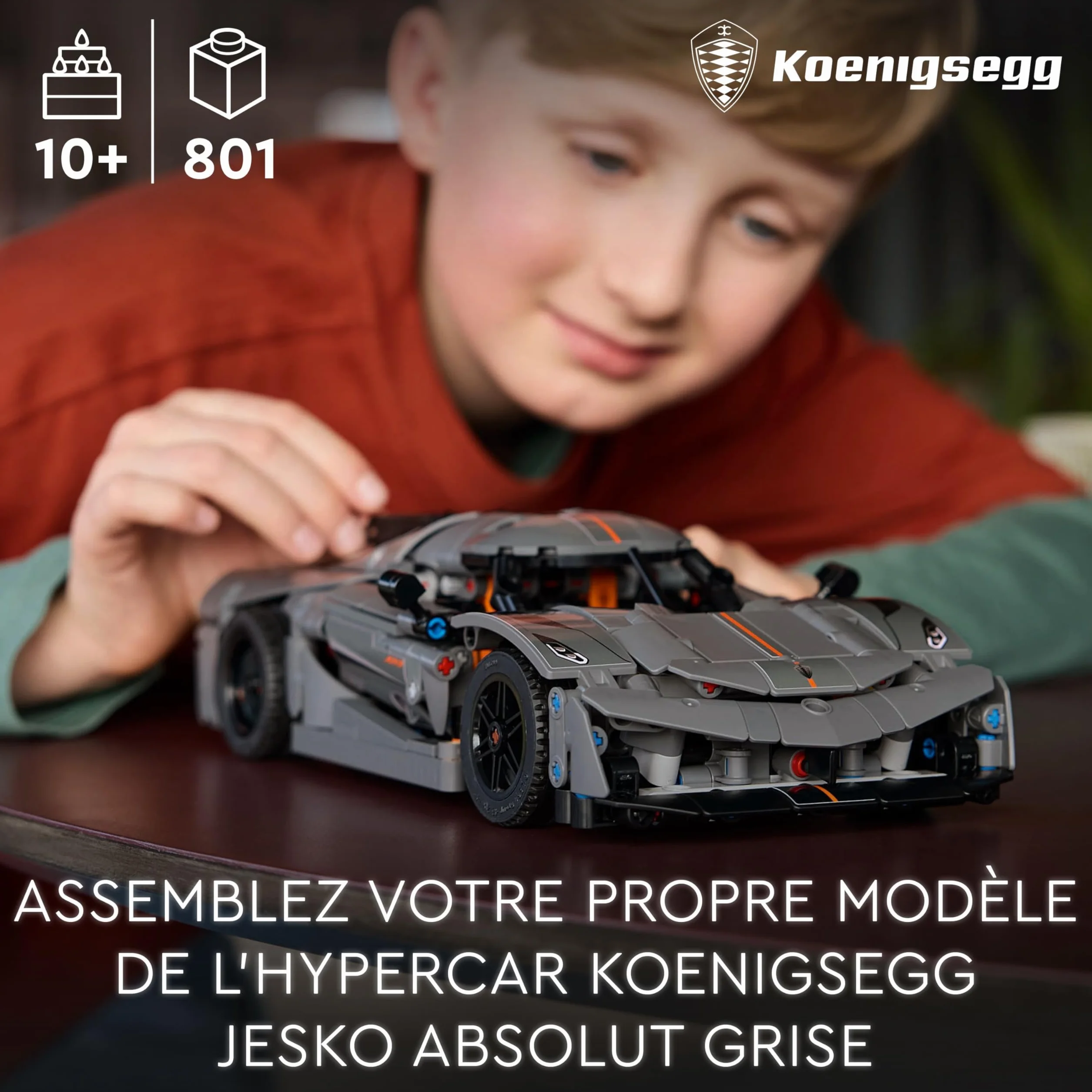 LEGO Technic Koenigsegg Jesko Absolut 42173 Set de Construction Véhicule Enfants