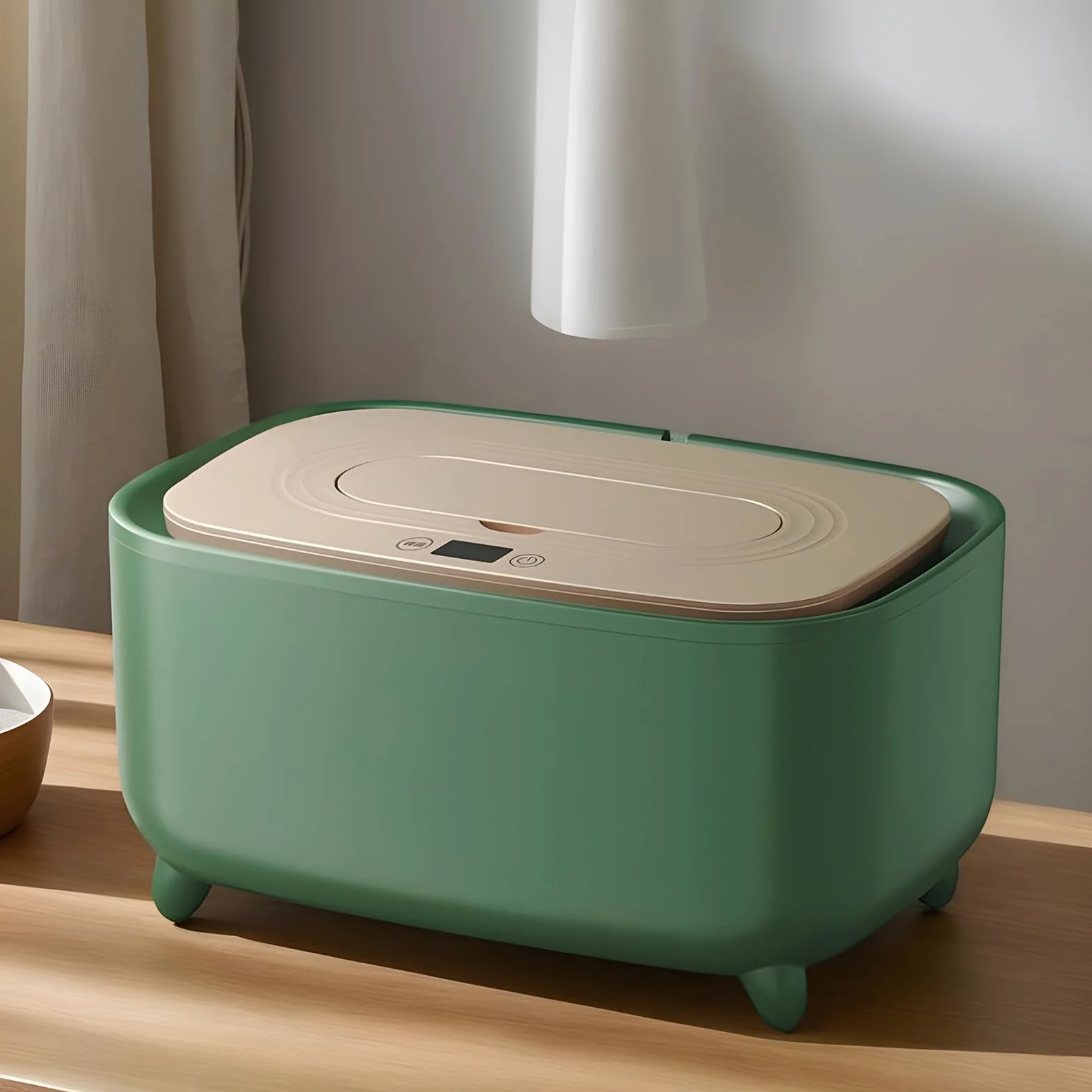 Chauffe-lingettes humides pour bébé – grande capacité, chauffage uniforme