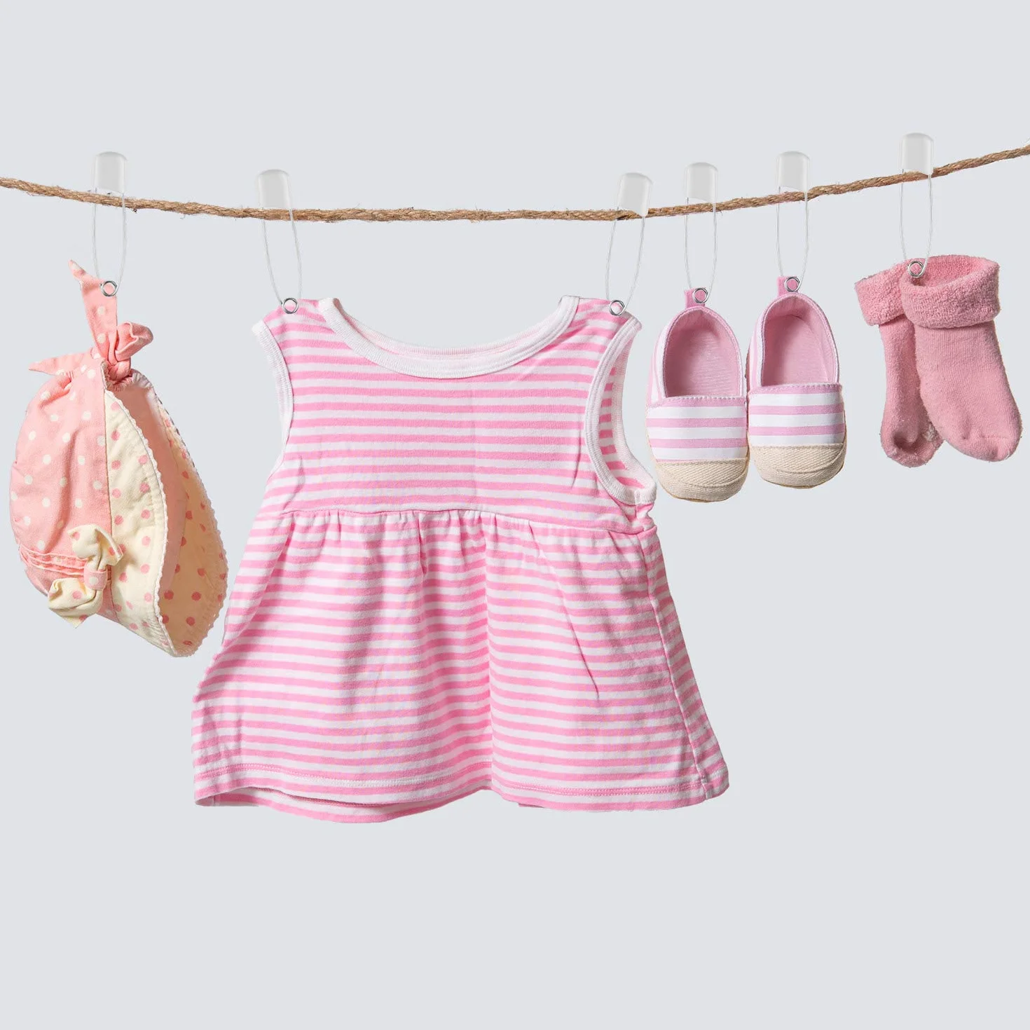 Épingles Sûreté Bébé 2,2 Pouces Acier Inoxydable avec Fermetures Verrouillables Sac Velours 50 Pièces