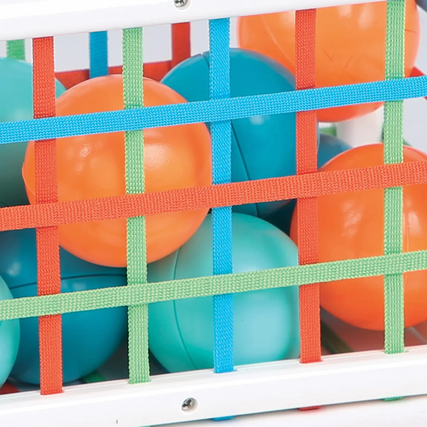 Ludi Cube De Manipulation Jouet D'Éveil Bébé 10 Mois+ 1 Cube Élastique 12 Balles