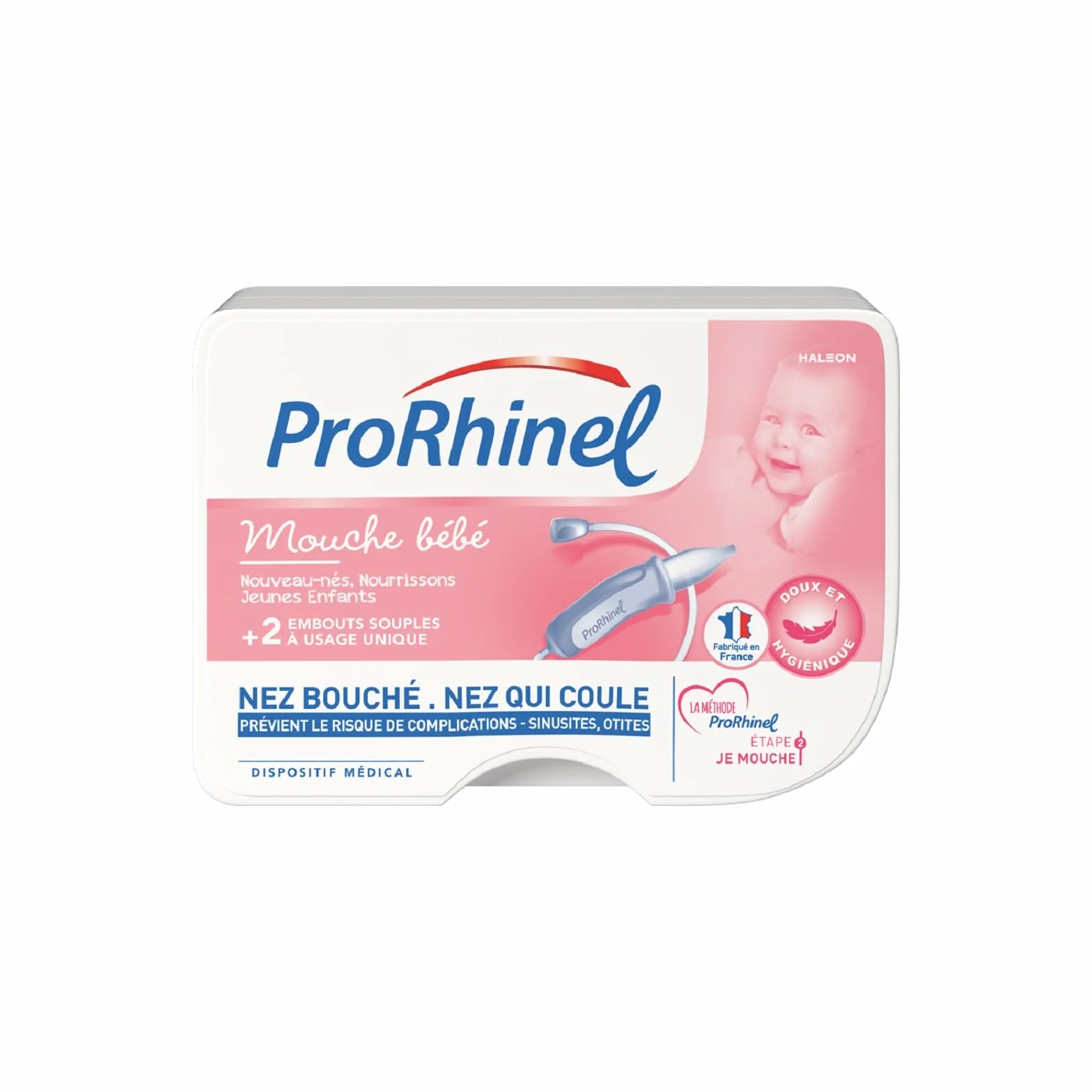 ProRhinel mouche bébé 2 embouts jetables