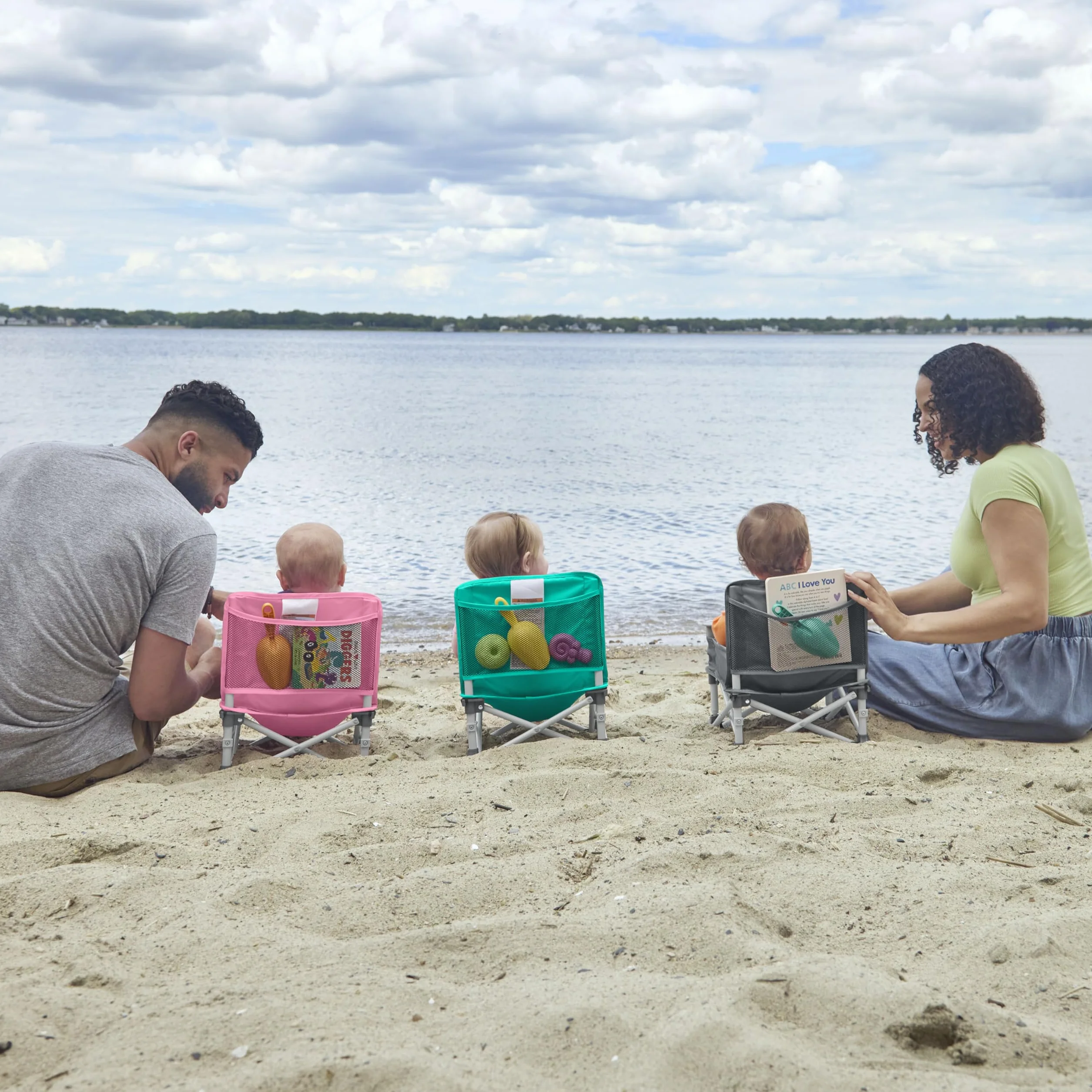 Bright Starts Rehausseur Portable Pop 'N Sit avec Tablette pour Repas Gris 6 Mois à 3 Ans