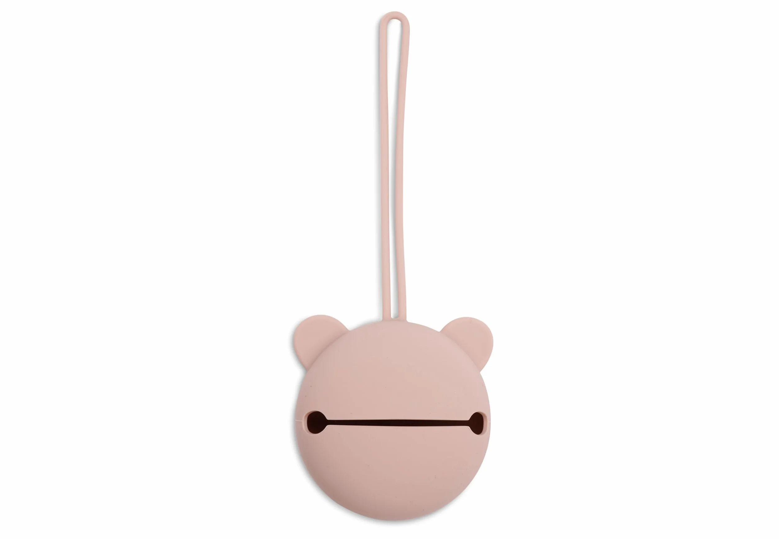 Jollein Boîte à tétine silicone Rose sauvage 7 cm rangement vieux rose