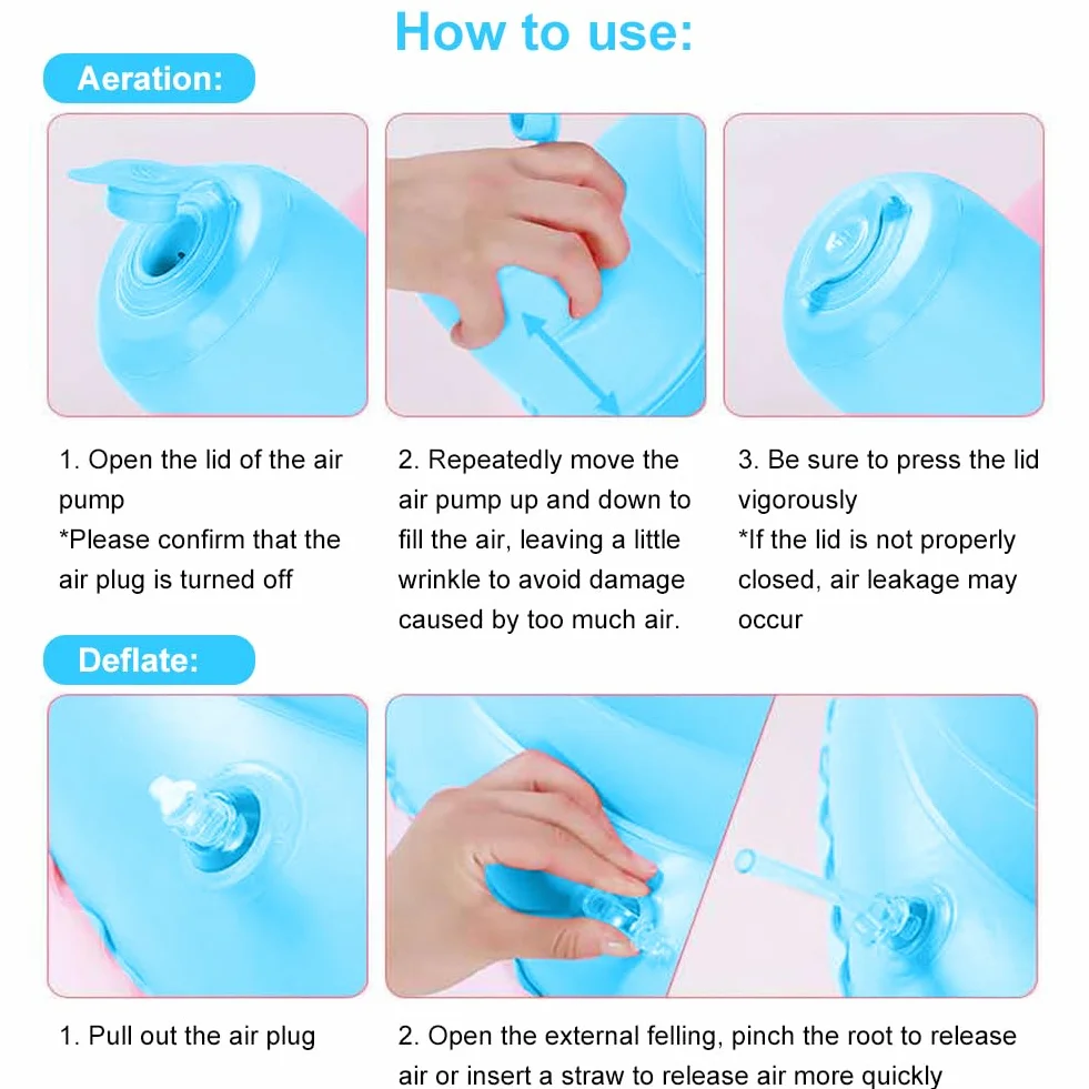 Siège de Bain Gonflable pour Bébé, Portable avec Housse Respirante