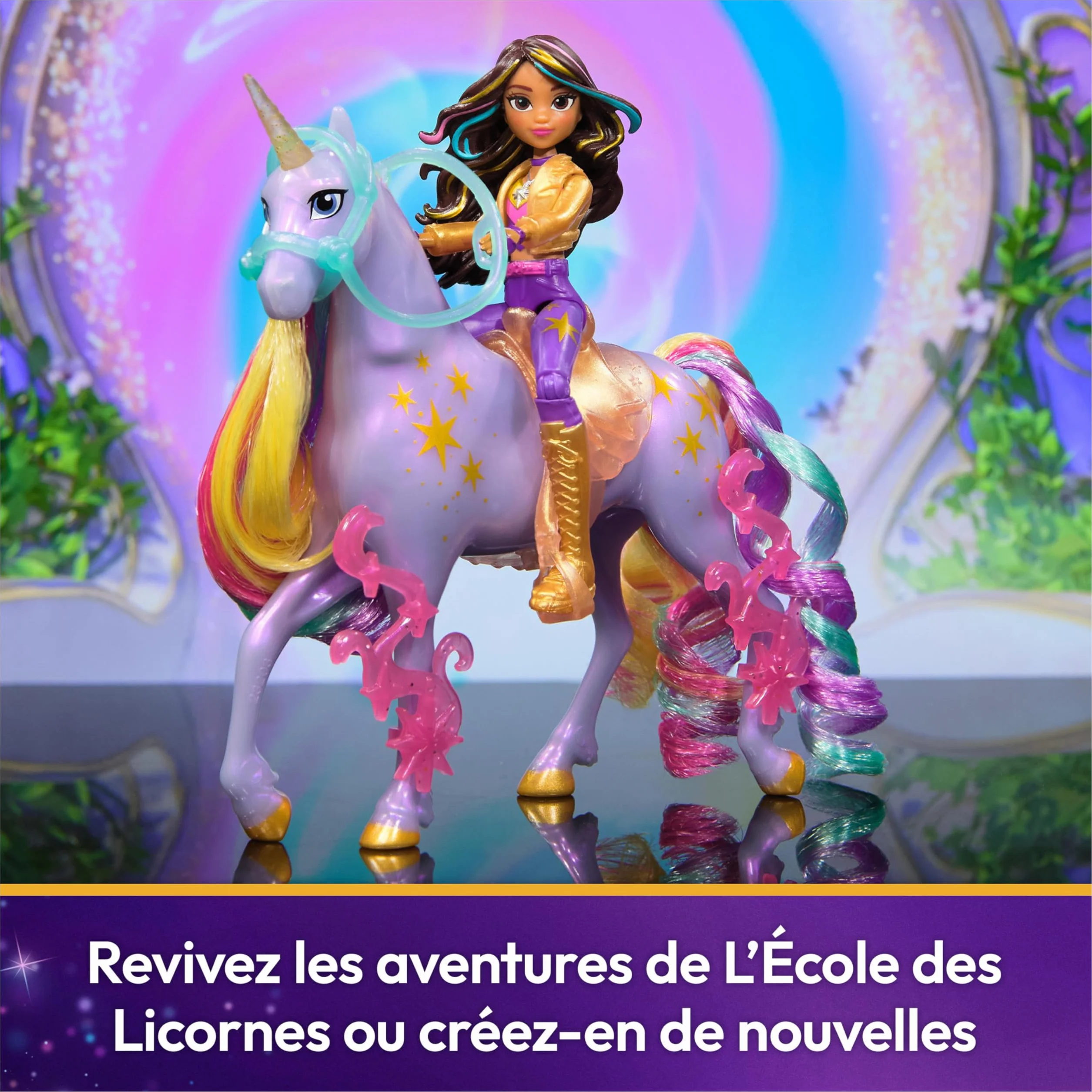 Unicorn Academy L'Ecole des Licornes Licorne Wildstar Poupée Sophia Jouet Enfant 4 Ans