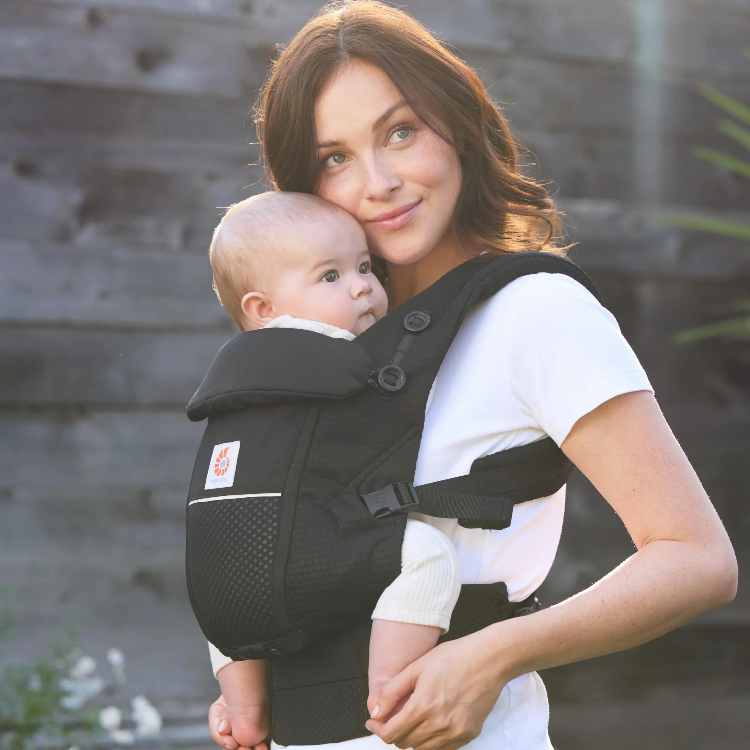 Ergobaby Porte-Bébé Adapt Onyx Black 3 positions Mesh SoftFlex ventral dorsal nouveau-nés