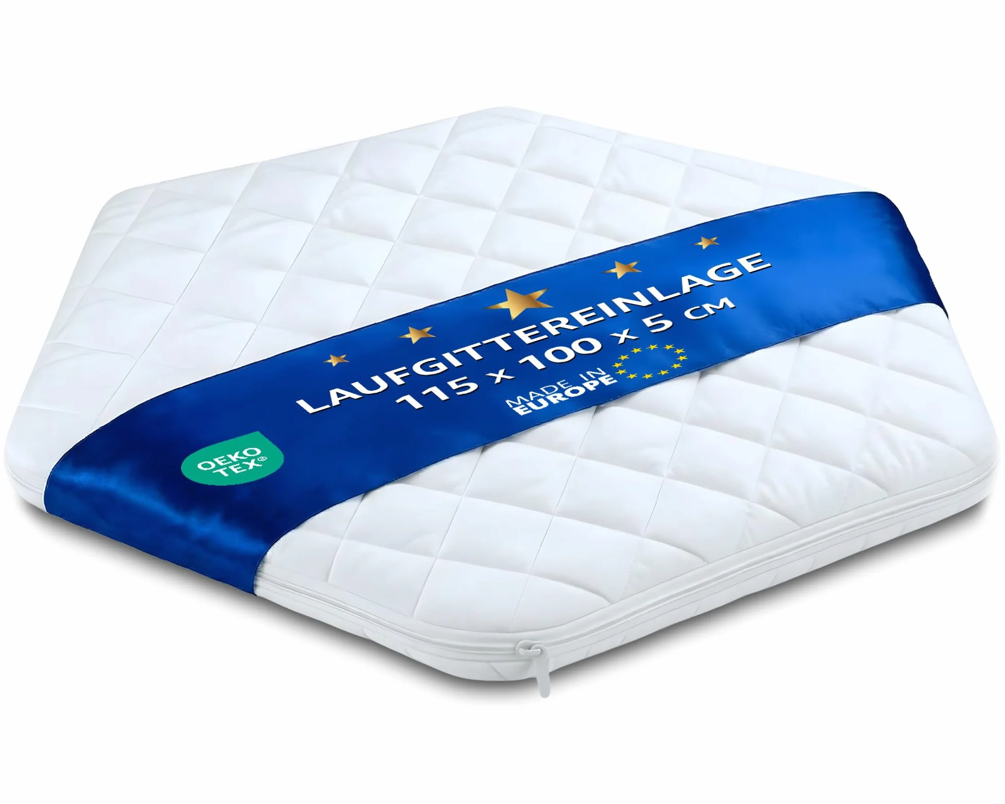 Totsy Baby Matelas de Parc Hexagonal 100x115 cm Oeko-Tex – Tapis de Jeu en Mousse pour Bébé