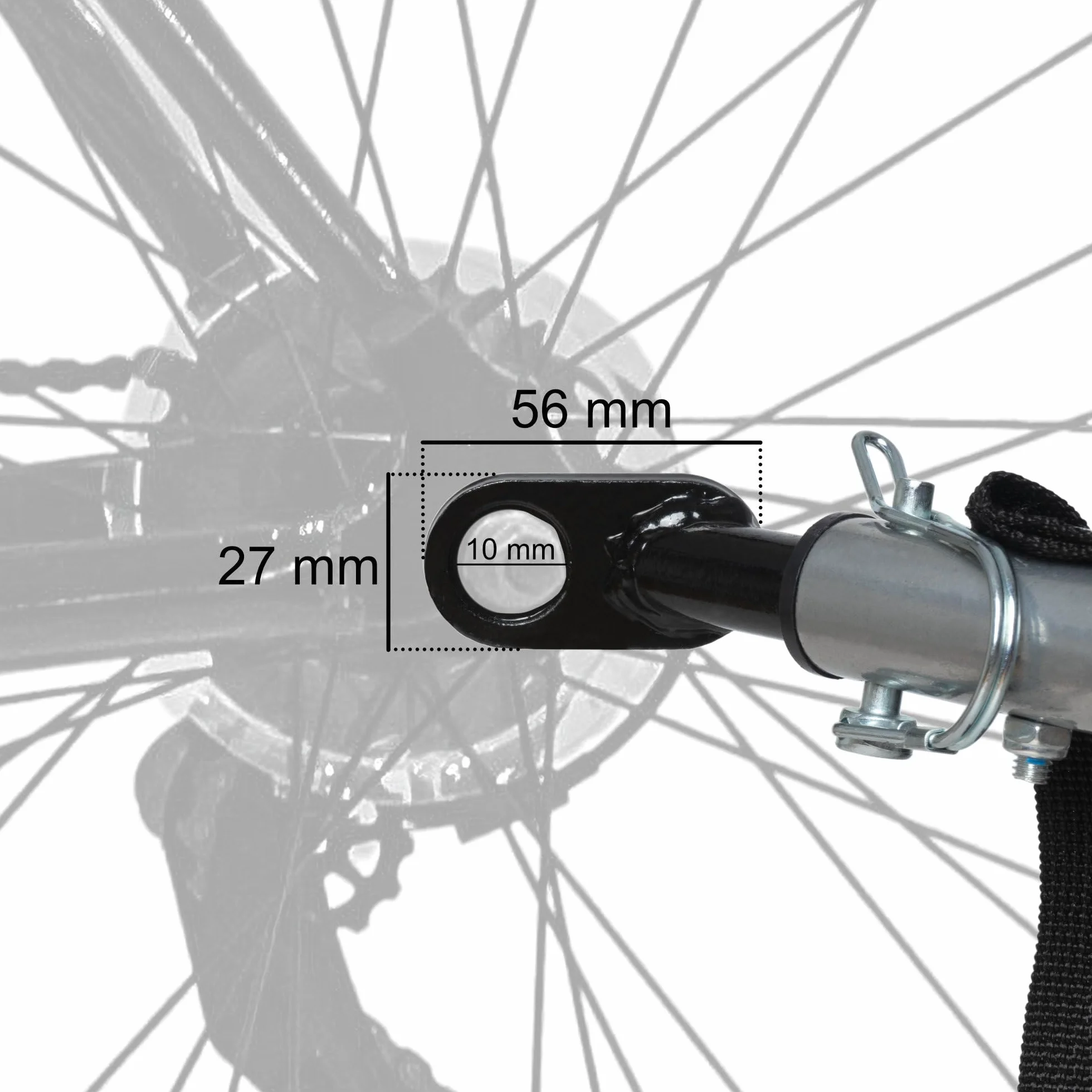 Zelsius Remorque de vélo 2 en 1 pour enfants avec fonction jogging