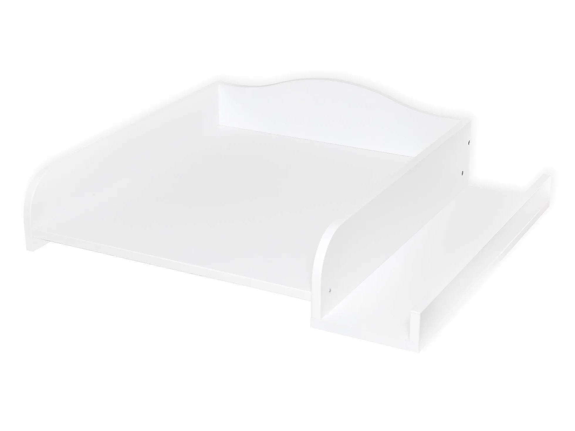 KraftKids Table à langer Blanc Compatible avec toutes les machines à laver