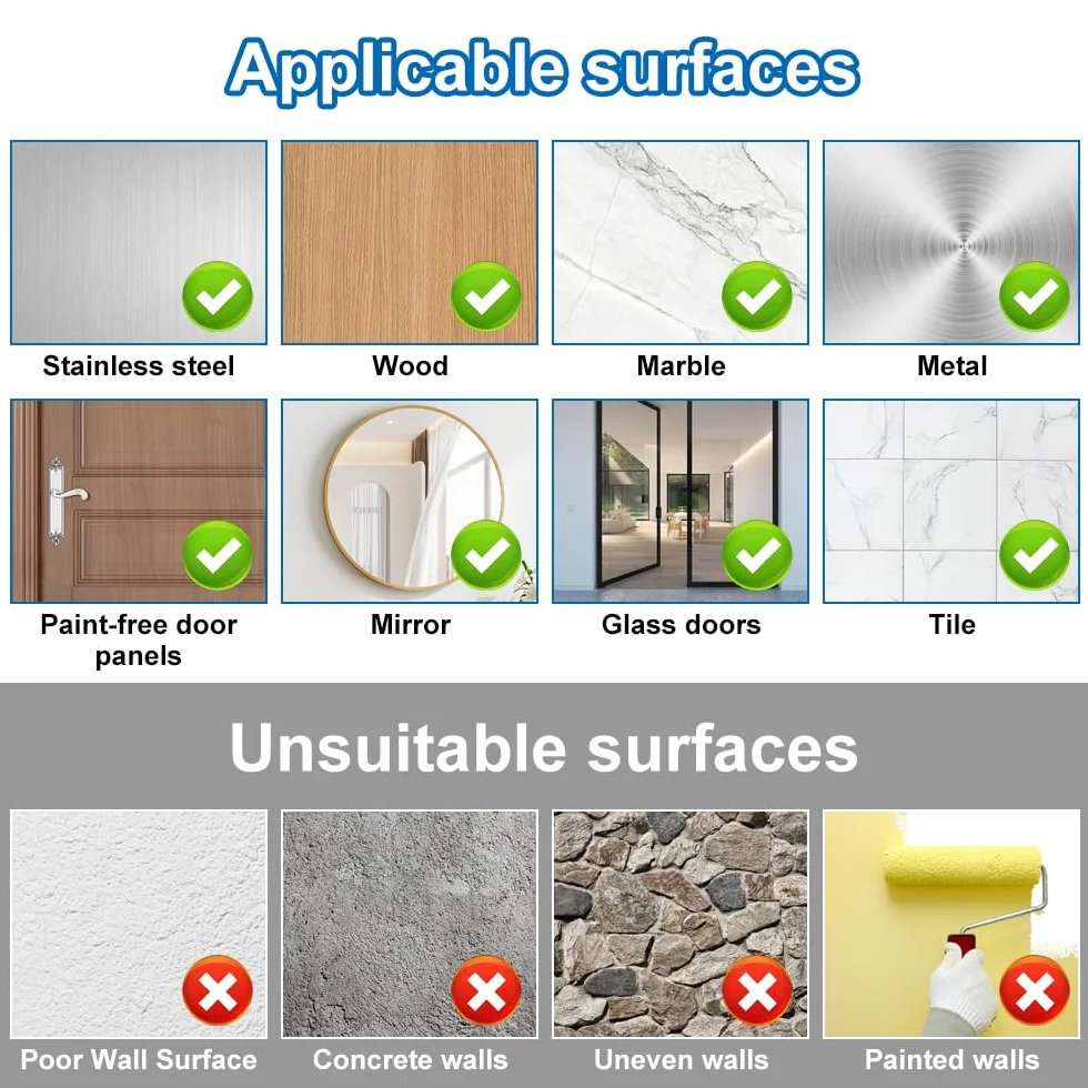 Sangles Anti-Basculement pour TV et Meubles, Sécurité Réglable sans perçage, Fixation Murale