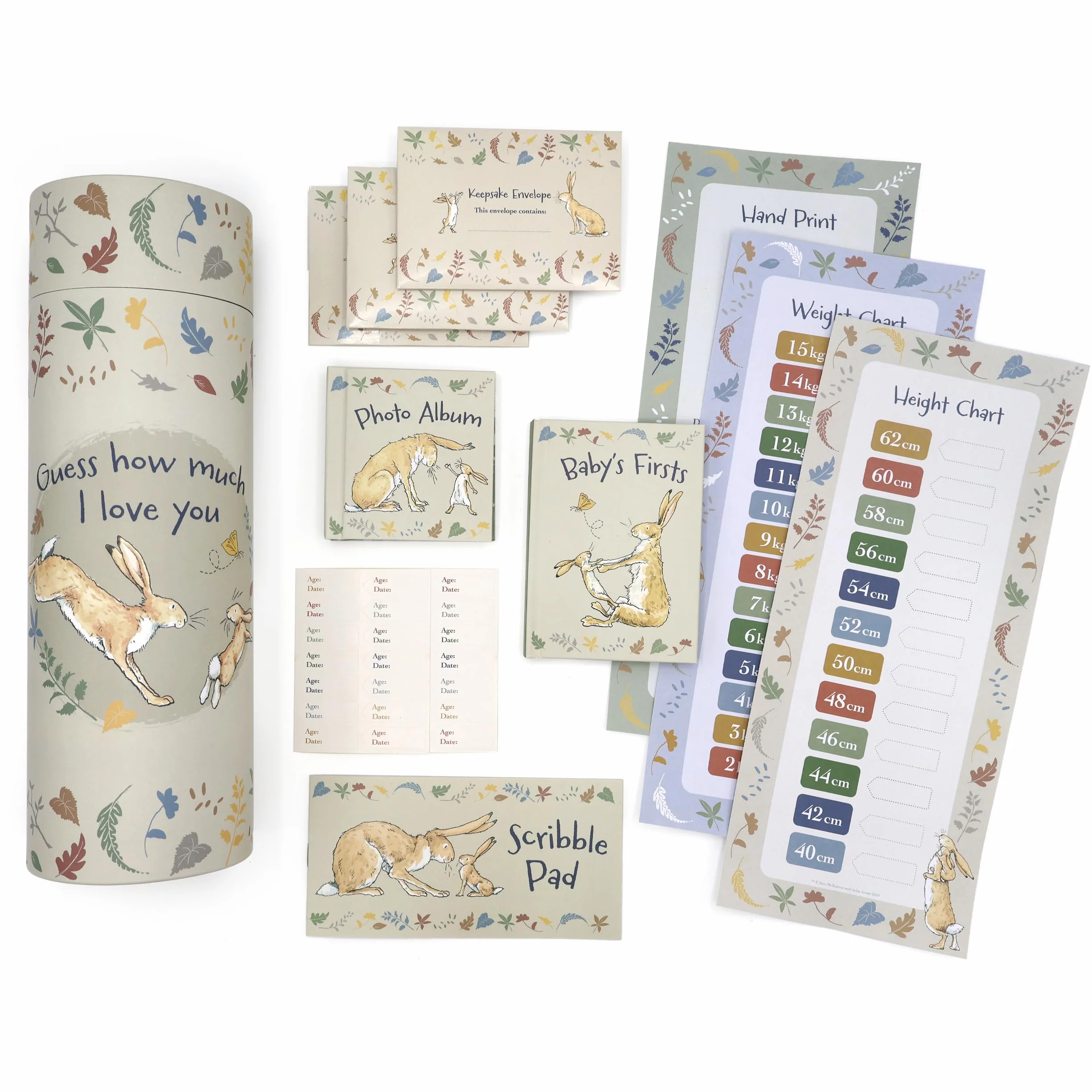 Robert Frederick Guess How Much I Love You Capsule souvenir de bébé