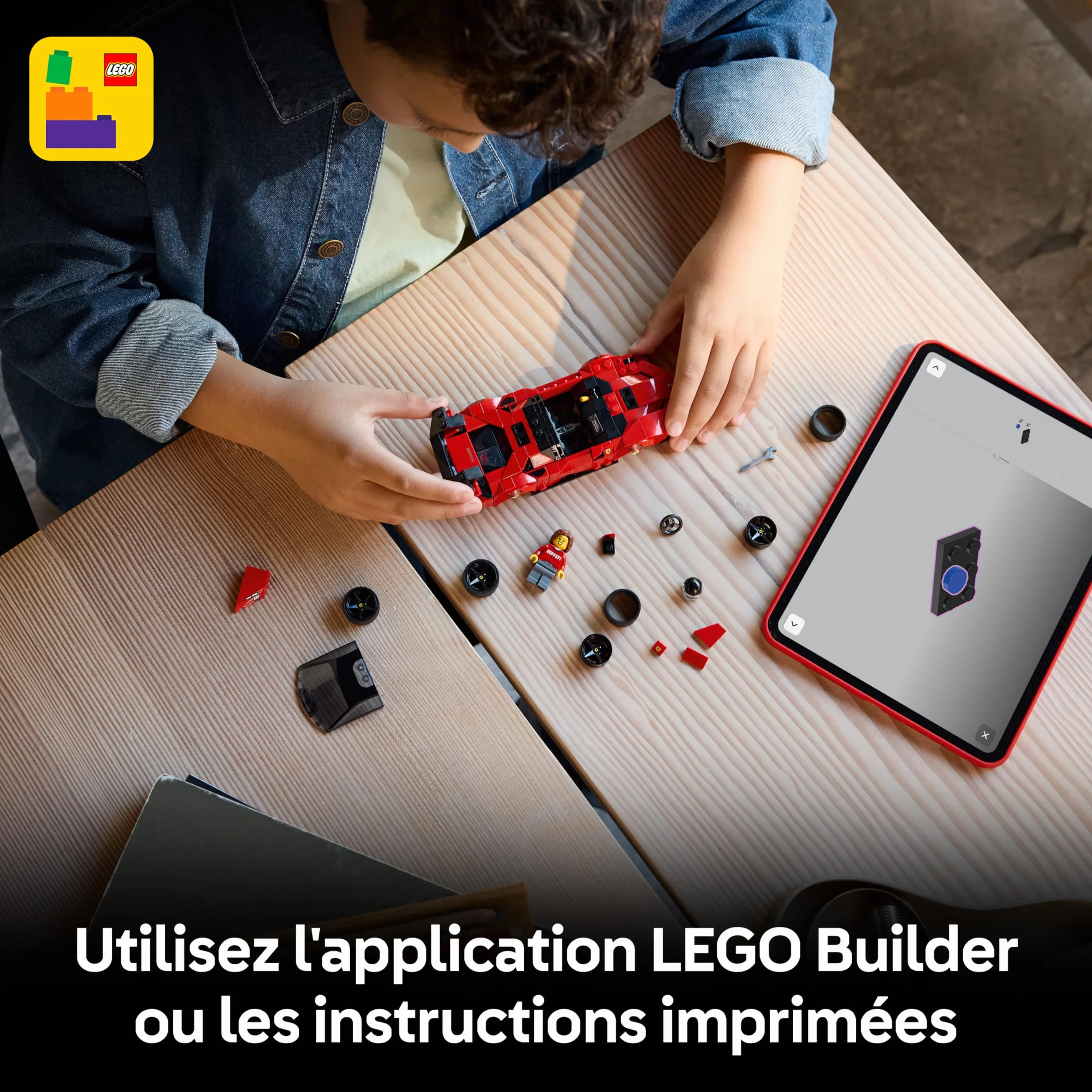 LEGO Speed Champions Ferrari SF90 XX Stradale Voiture de Course 77254 Jouet pour Garçon 9 Ans