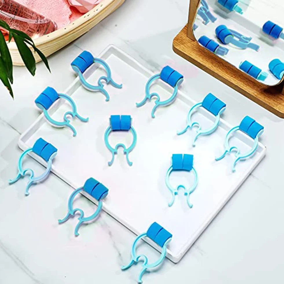 Pince Nez Mousse, Clip de Nez en Plastique, Pinces Nasales - 6 Pièces