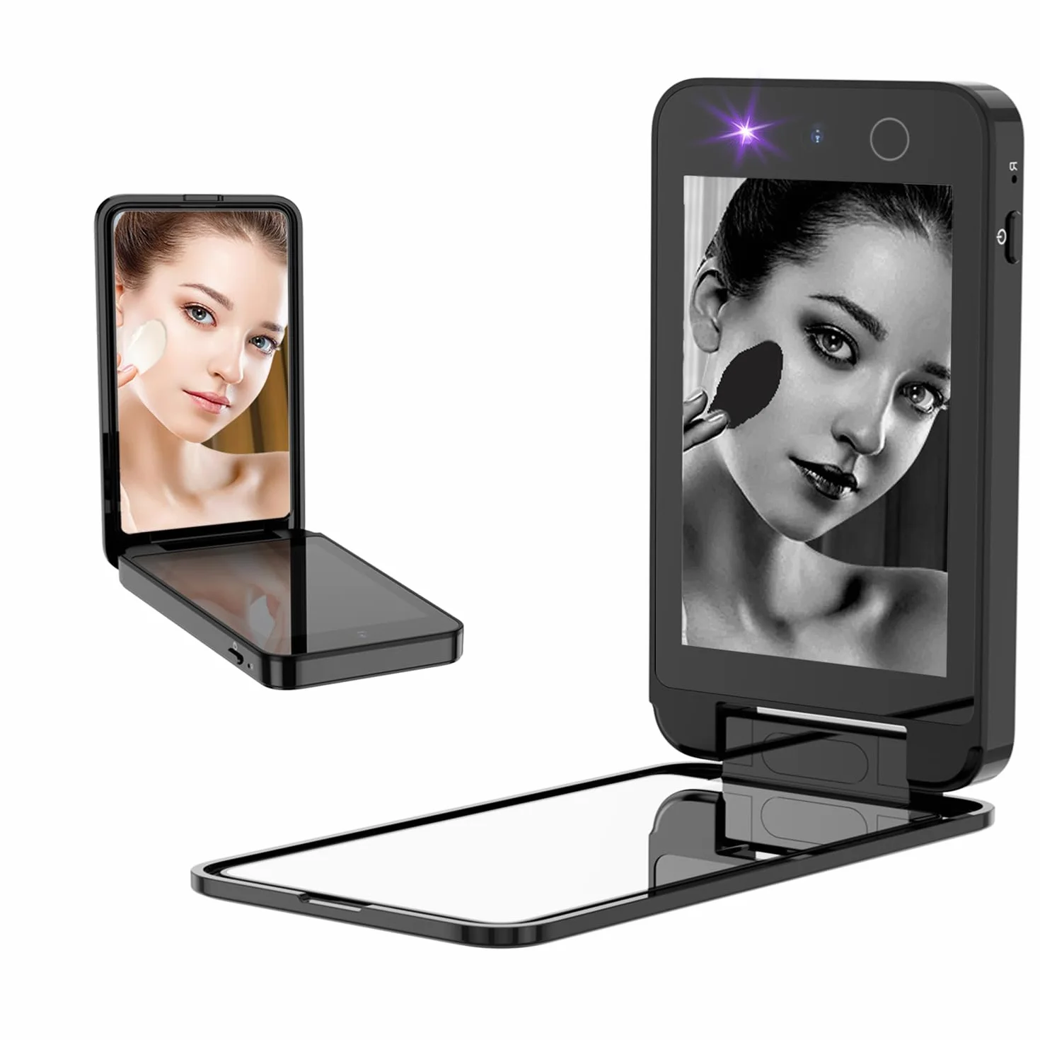 DESCHEN Caméra UV rechargeable 2500 mAh 10,2 cm Portable Lentille UV intelligente Détection compacte