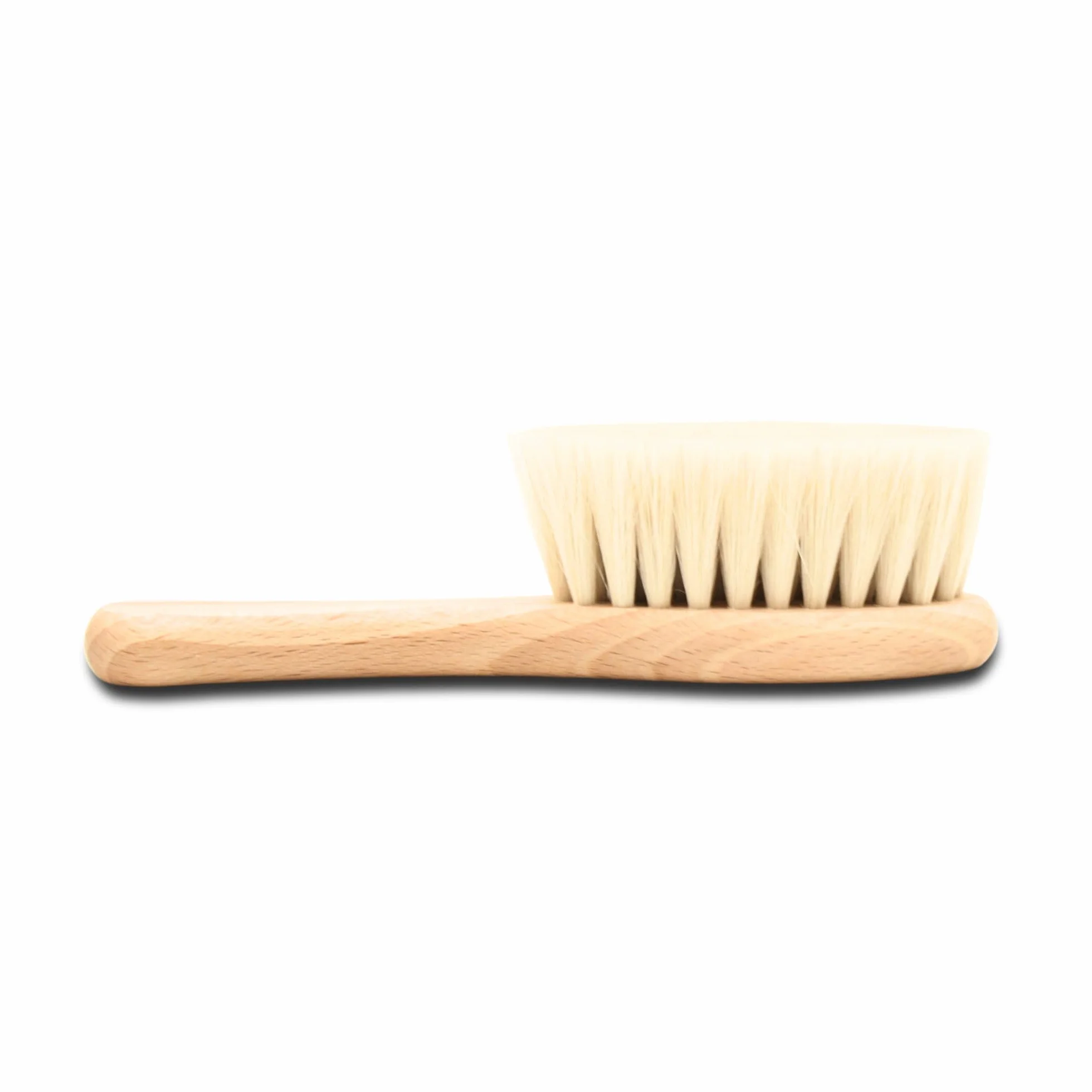 Brosse en Bois pour Massage Bébé Soin Capillaire - Brosse à Cheveux Bébé Poils Doux - Toilettage Nourrissons