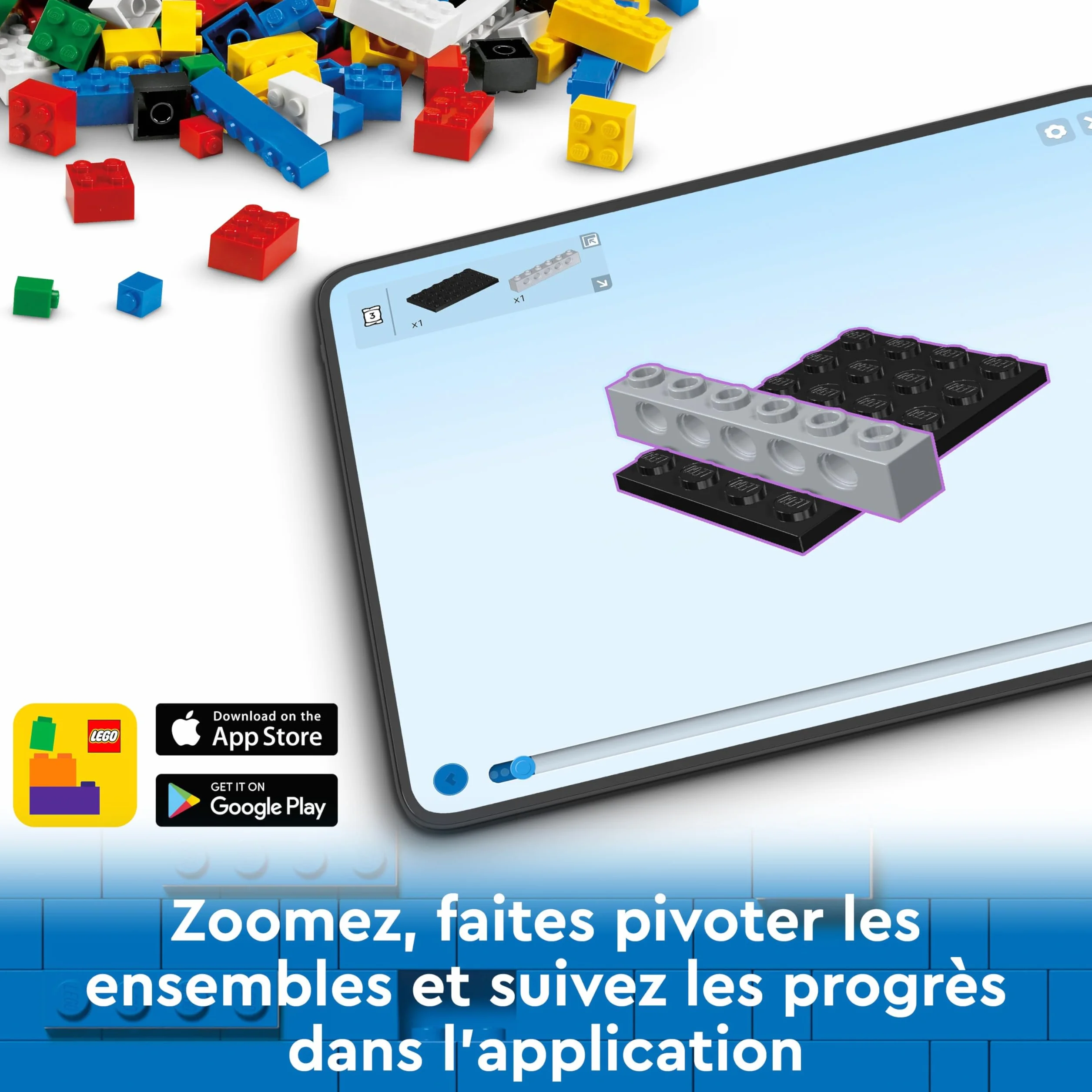 LEGO City Food-Truck de Burgers 60404 Jouet Camionnette Cuisine Minifigurines 5 Ans