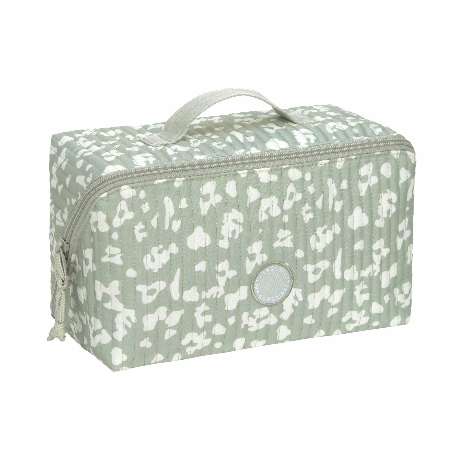 LÄSSIG Organiseur de table à langer Flex Organizer Leo light khaki