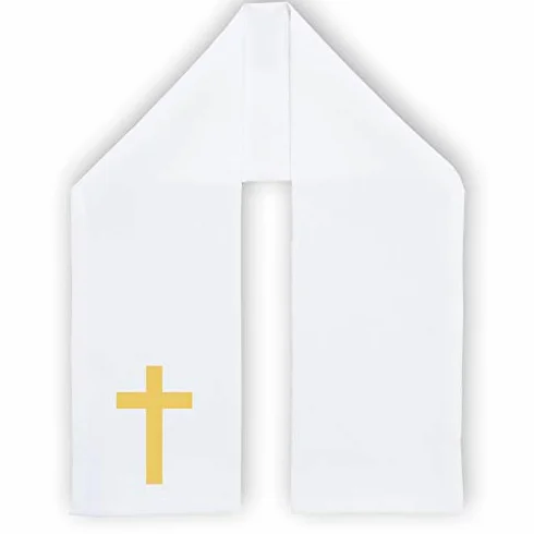 Étole Écharpe de Baptême Personnalisable Flocage