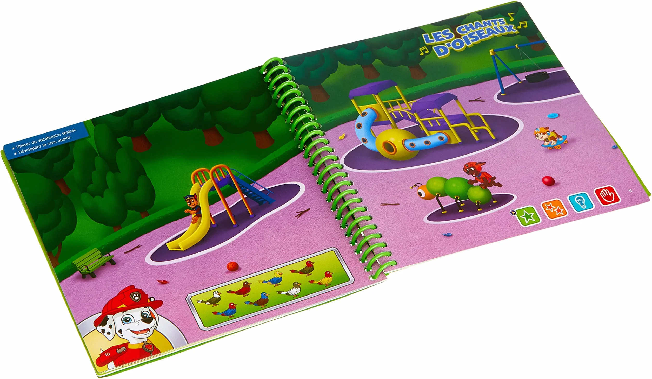 VTech MagiBook Paw Patrol Livre Éducatif Enfant Niveau 2 Pars en Mission avec La Pat' Patrouille Pages Illustrées et Interactives Cadeau Garçon Fille 4-7 Ans Français