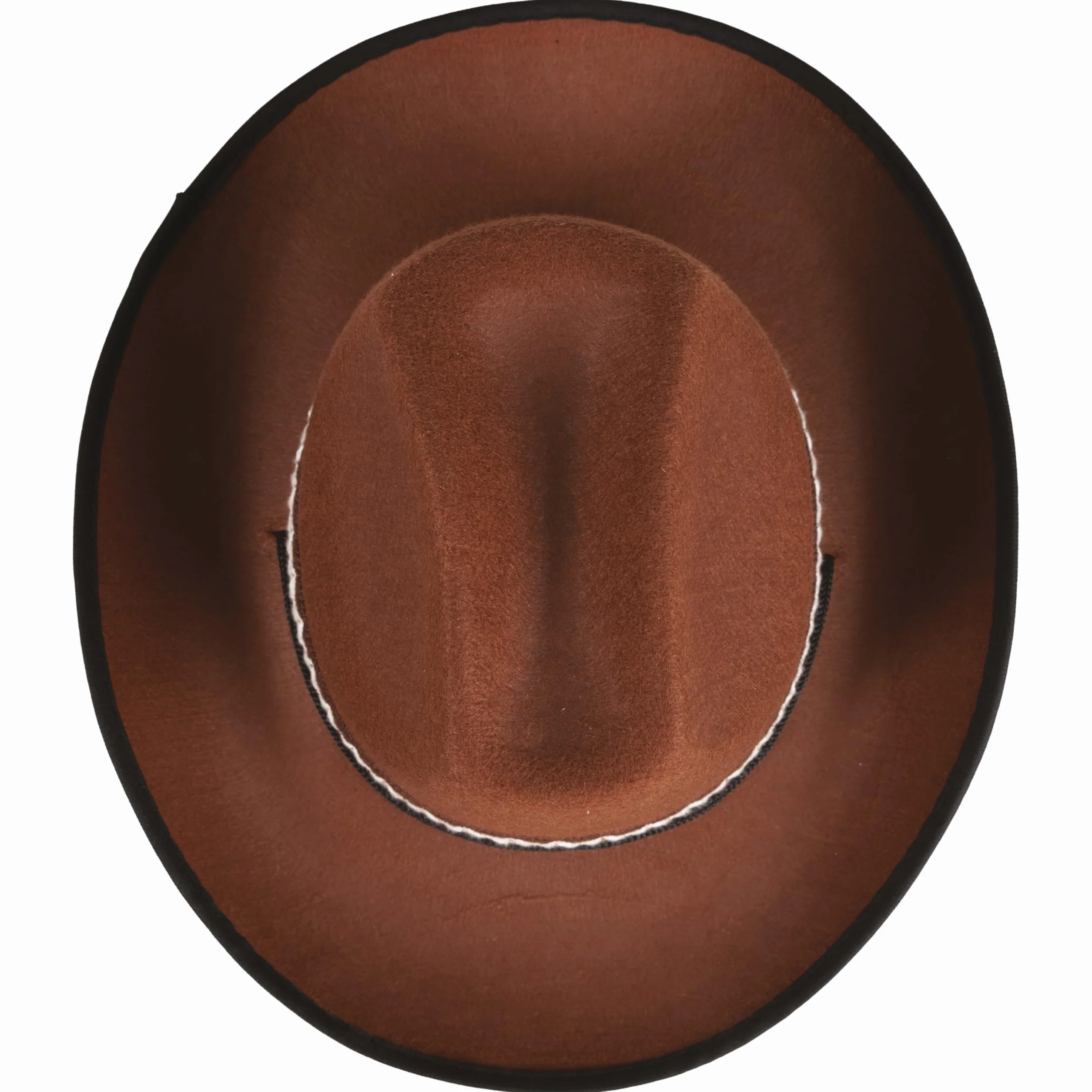 Chapeau Feutre Cowboy Enfant P'TIT CLOWN Accessoire Déguisement Western Marron