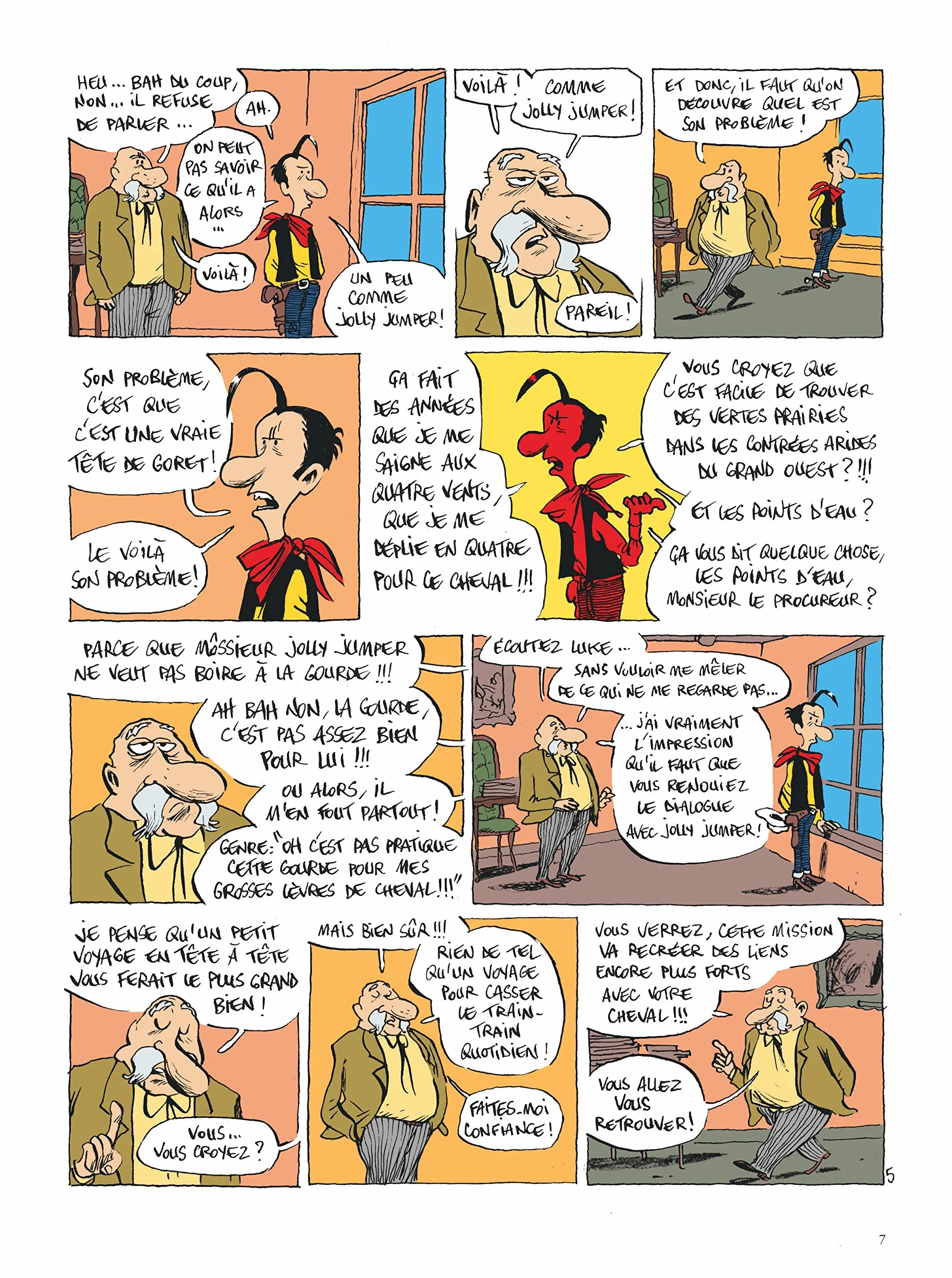 Un Hommage à Lucky Luke par Jolly Jumper ne répond plus