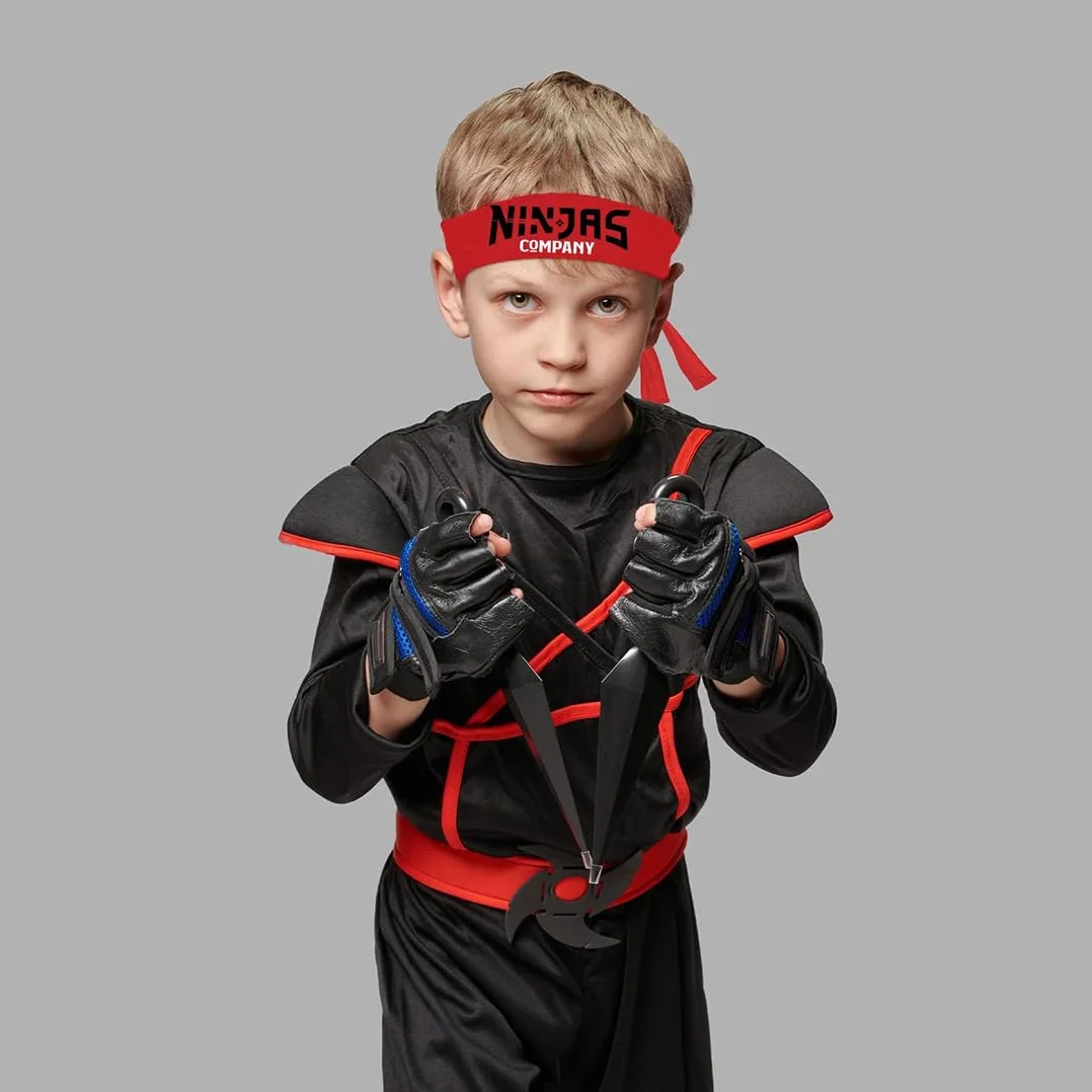 Bandeaux Ninja pour Fête d'Anniversaire Enfants, Décorations Thème Karaté