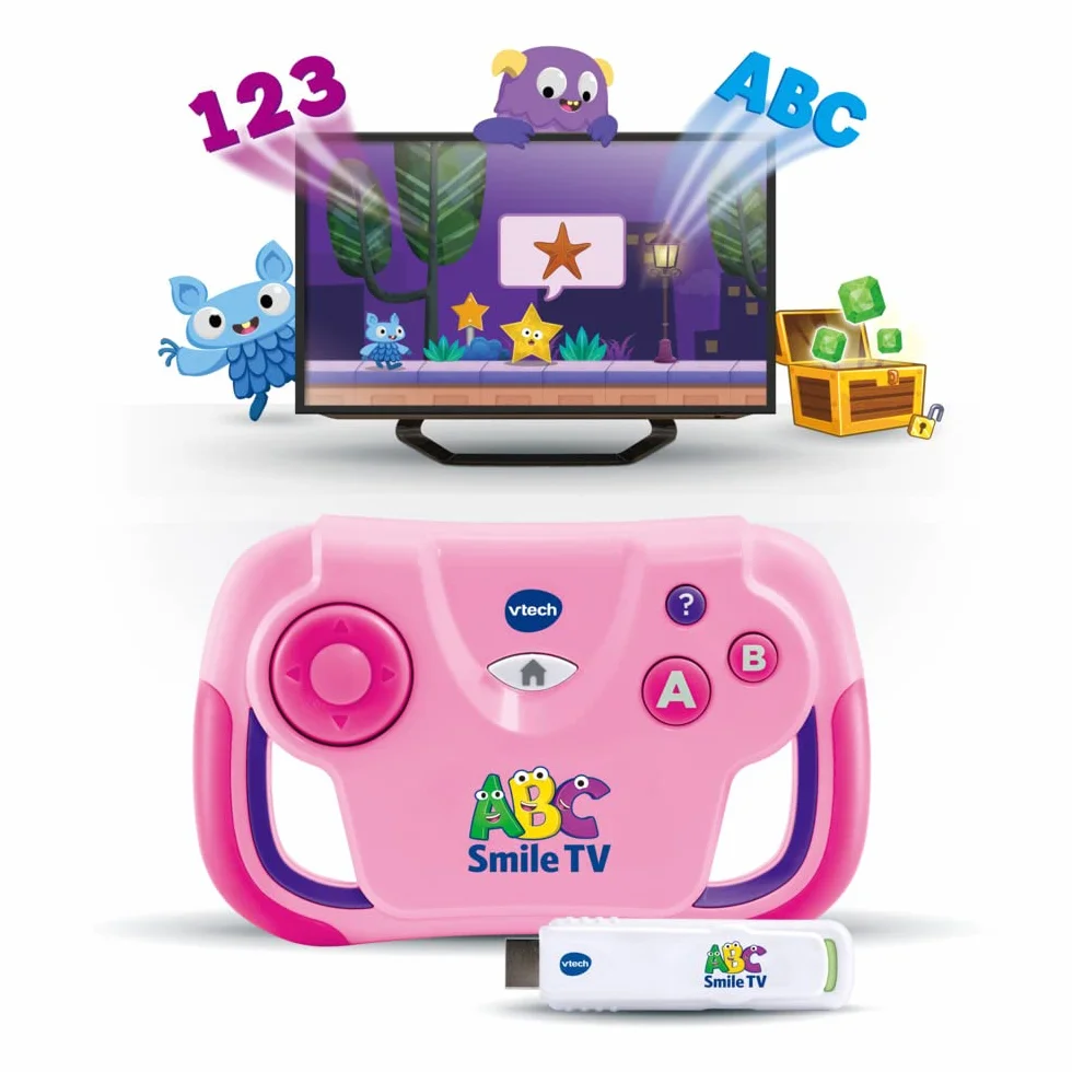 VTech ABC Smile TV Rose
