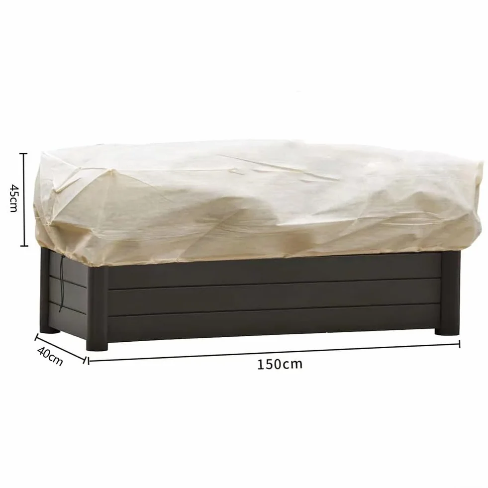 Housses de protection contre le gel pour pots de fleurs 150 x 45 x 40 cm, lot de 2