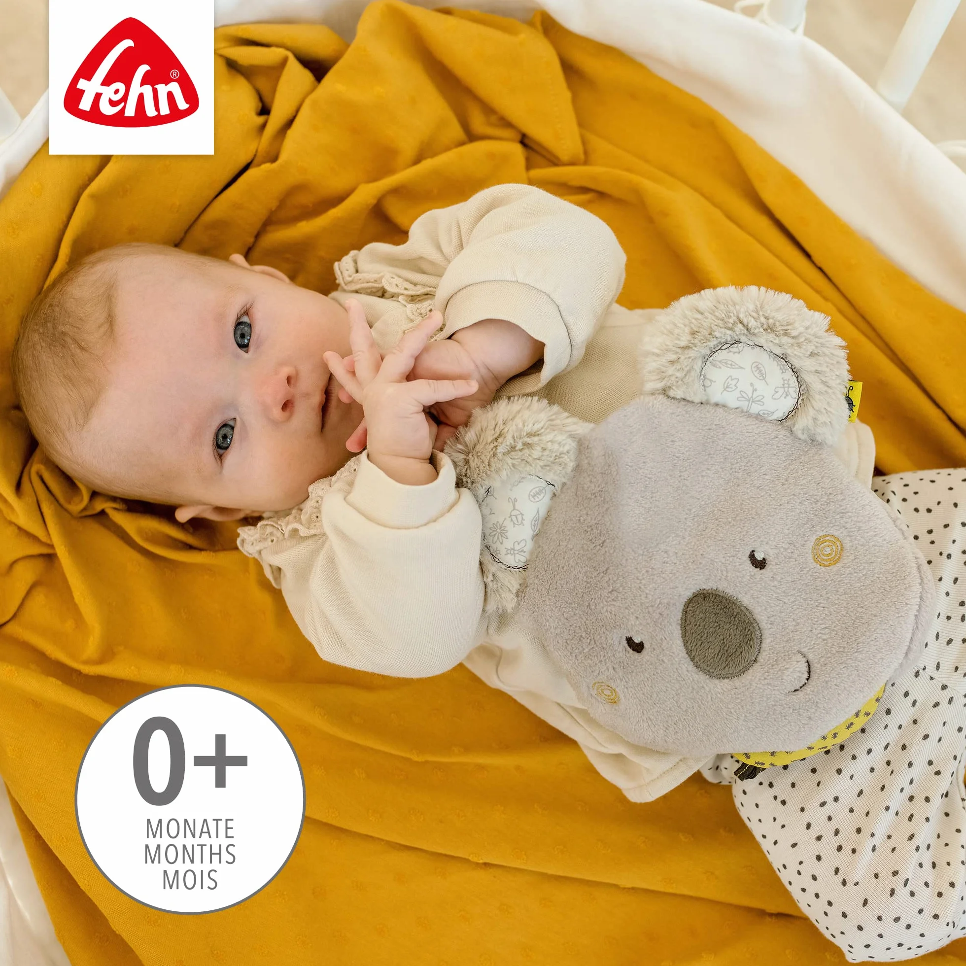 Fehn coussin aux noyaux de cerises koala - Coussin chauffant et rafraîchissant pour bébés et enfants dès la naissance