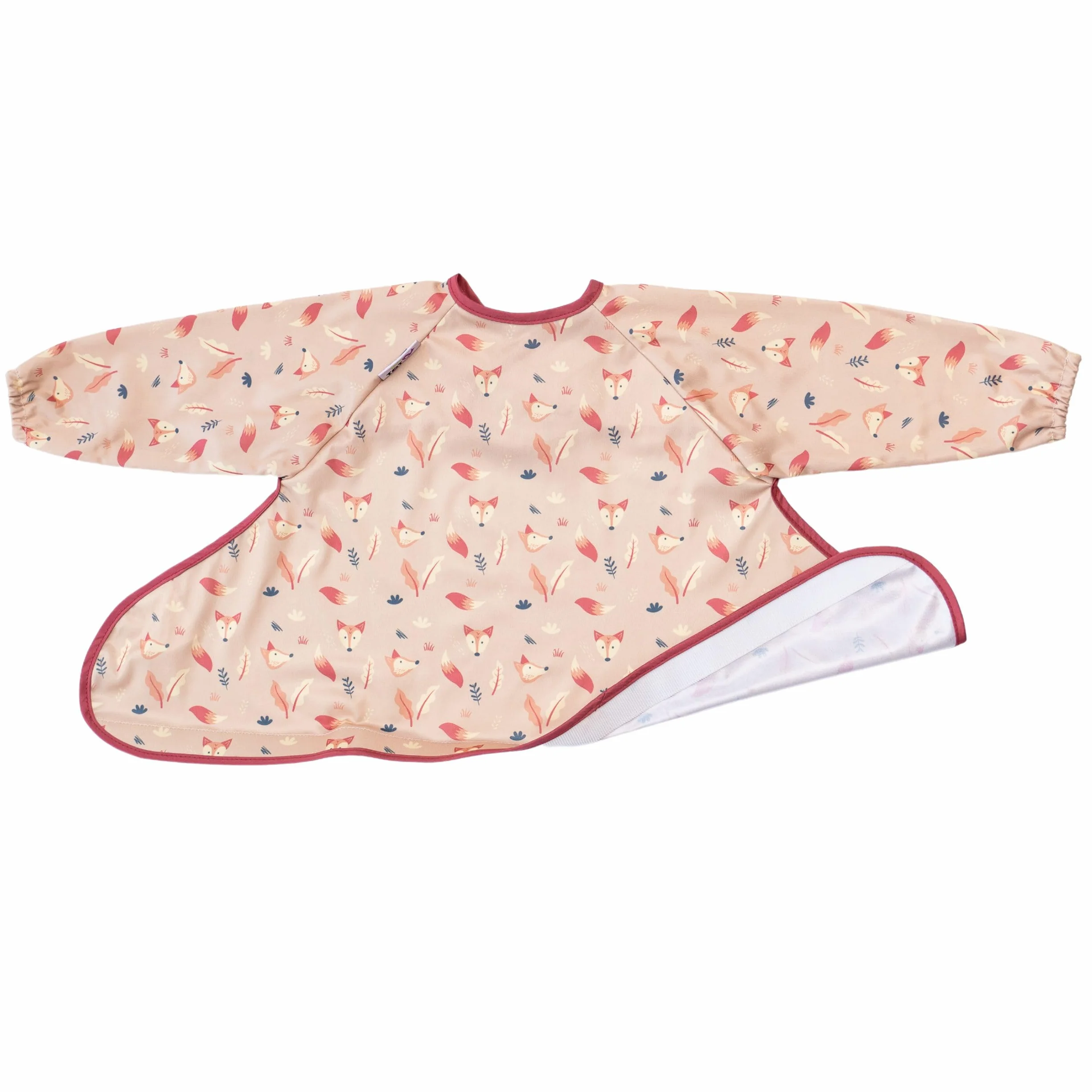 Tidy Tot Bavoir Manches Longues Bébé DME Protection Anti-Salissures Dès 4 Mois