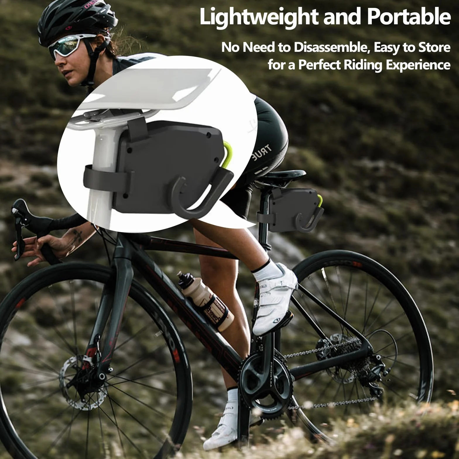 Corde de Remorquage de Vélo Rétractable Barre Traction 90 kg Accessoires pour VTT