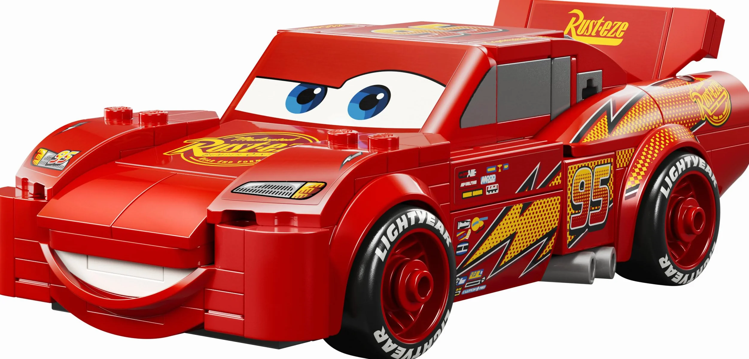 LEGO Speed Champions Flash McQueen Voiture de Course Maquette Collector 77255 Cadeau Disney 9 Ans Fans Cars Pixar