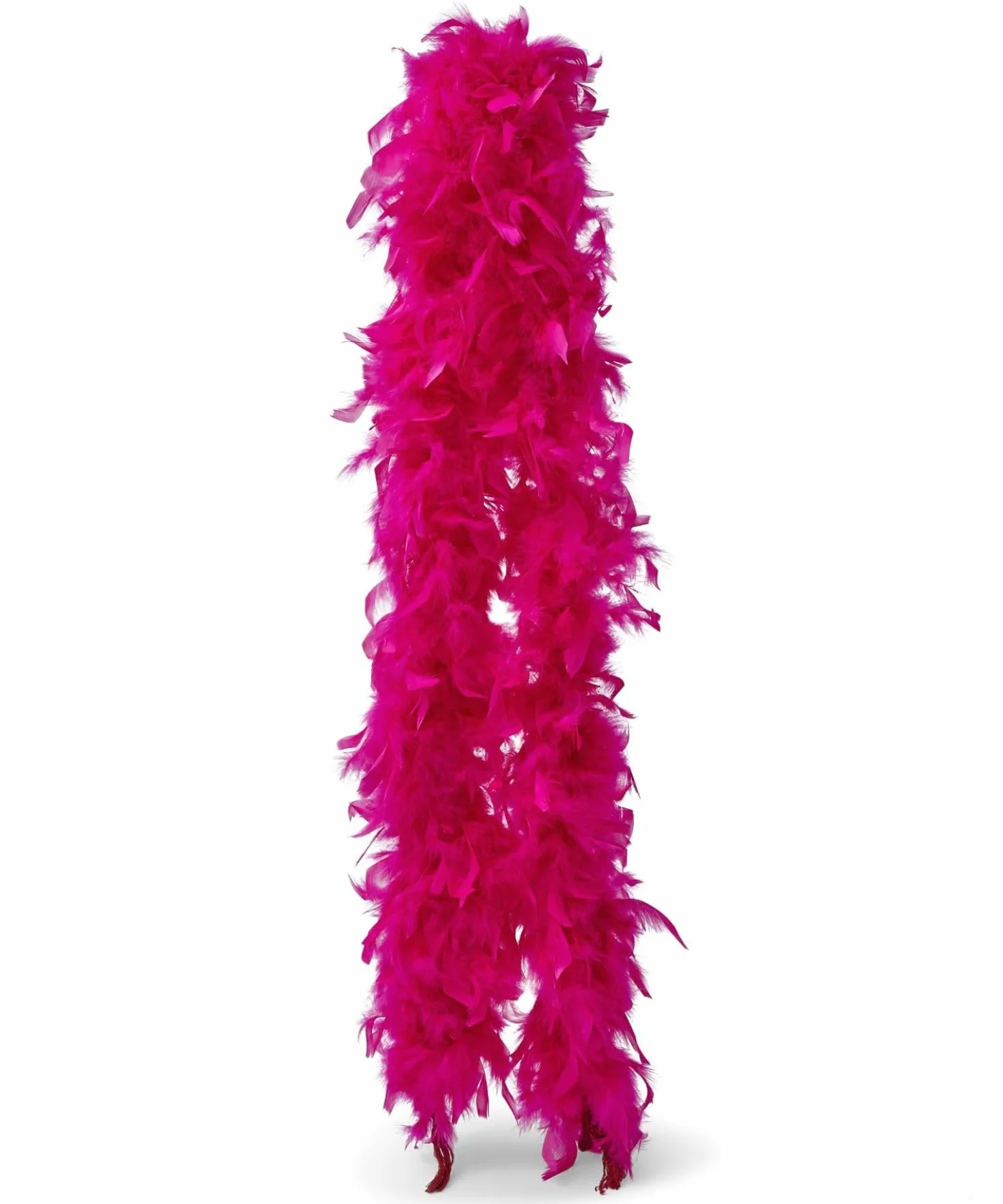 Runesol Boa plume rouge 50g 1,8m plumes de dinde accessoires fête festival