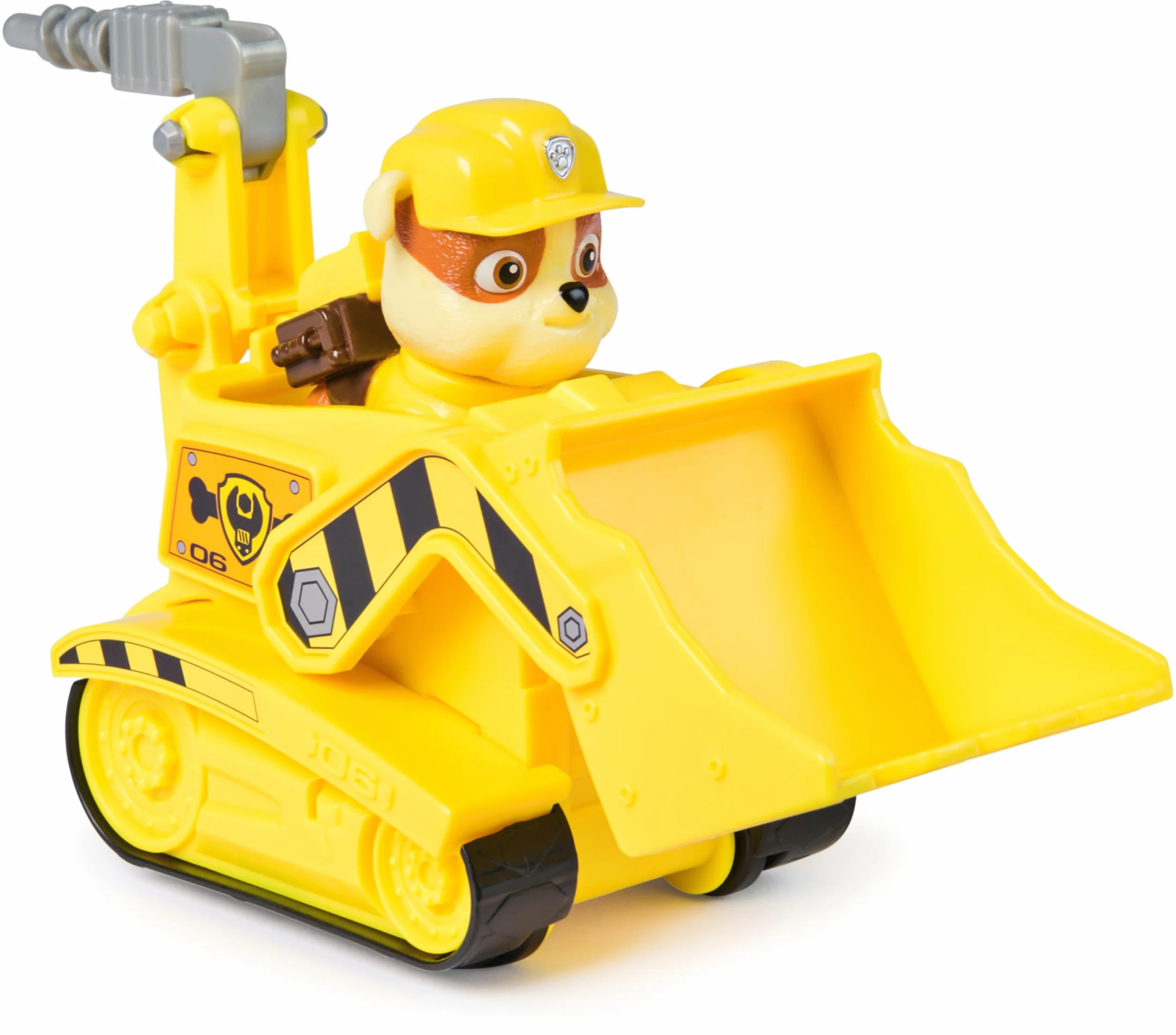 Paw Patrol Pat Patrouille Véhicule Figurine Ruben Voiture À Collectionner Plastique Recyclé Jouet Enfant 3 Ans+
