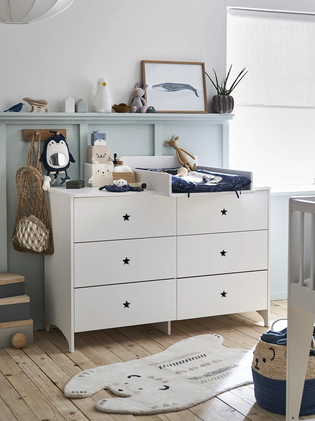 VERTBAUDET Plan à langer blanc pour commodes bébé
