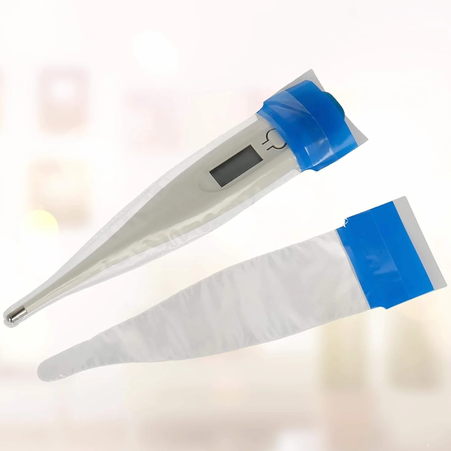 Lantelme 100 Couvres Couverture de Thermomètre médical pour Enfants avec Lubrifiant