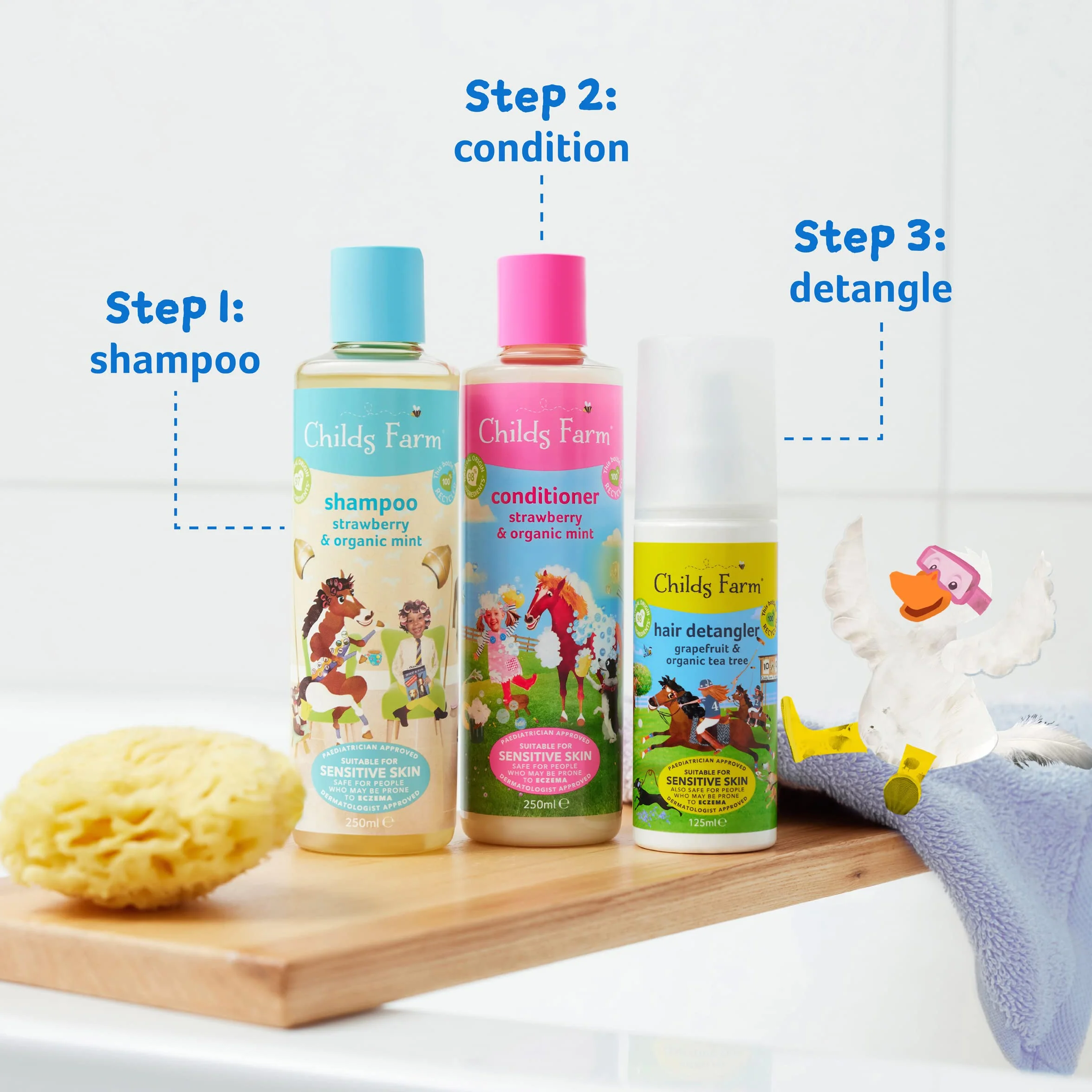 Childs Farm Strawberry and Organic Mint Conditioner 500 ml