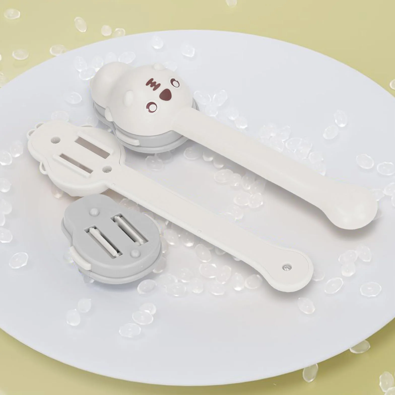 Extension De Poignée De Robinet Pour Enfants, Ensemble D'Extension De Poignée D'Évier (Blanc)
