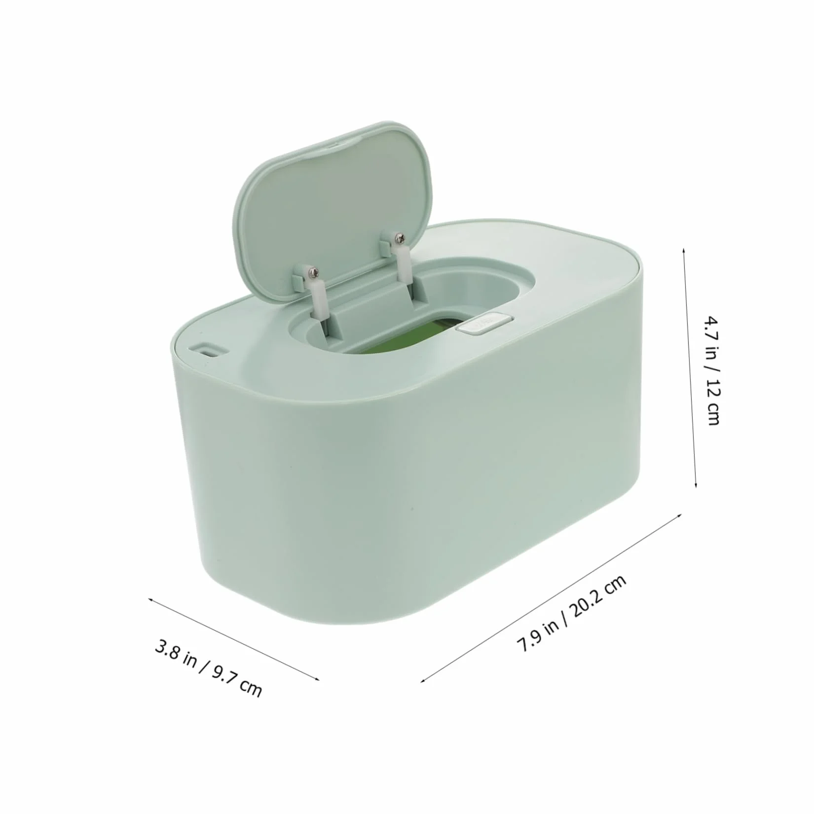 Ciieeo Chauffe-lingettes Portable pour Bébé Chauffage sans Fil USB, Design Compact Vert
