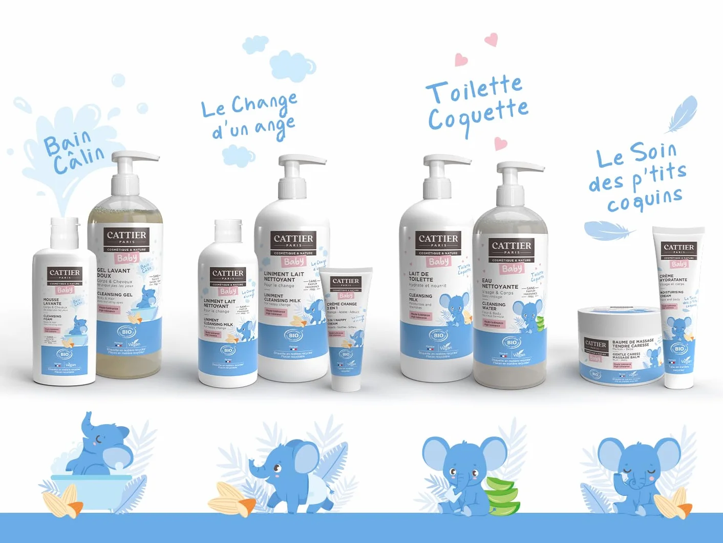 Cattier Bébé Crème Hydratante Bio 100 ml