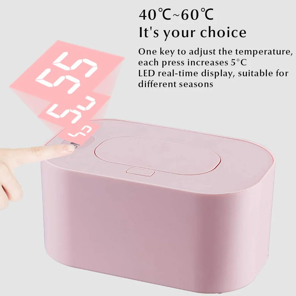 Chauffe-lingettes bébé avec Températures Réglables