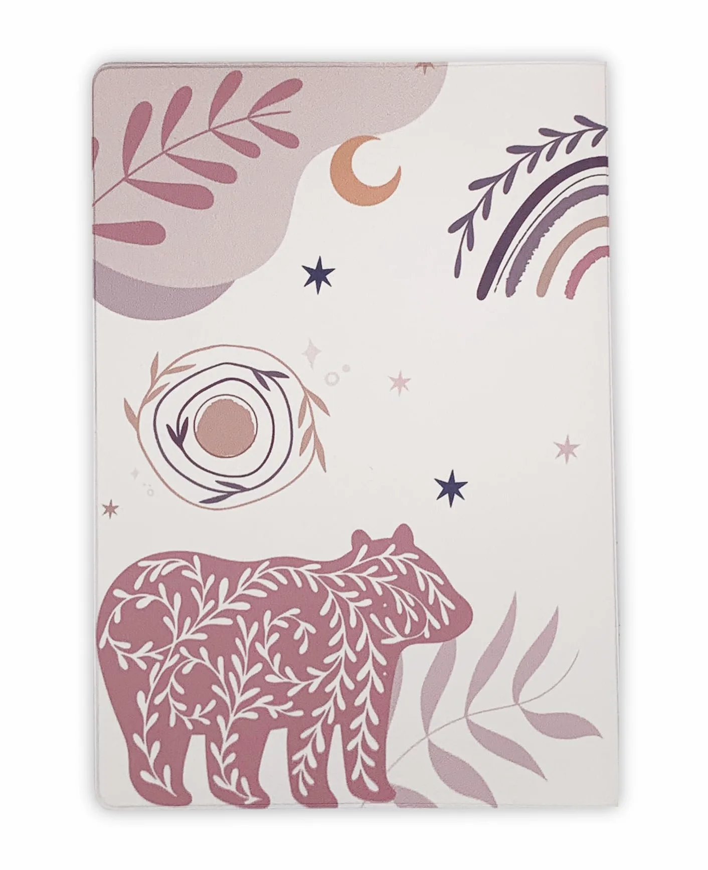Nemau Protège Carnet de Santé Enfant Adulte Housse Souple Lavable Format Universel Motifs Modernes Boho