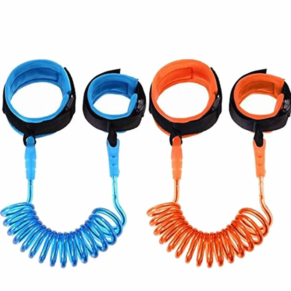 Anti-perte Poignet 1.5M 2 Pack Bleu & Orange