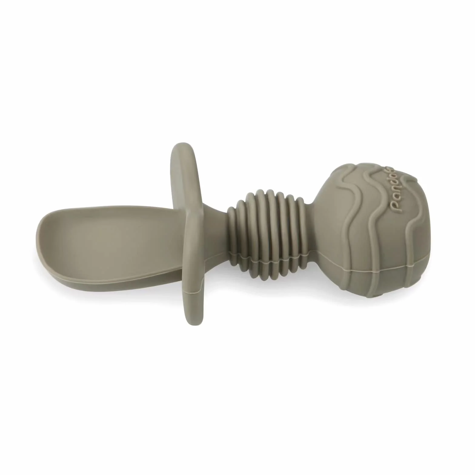 PandaEar Lot de 6 Cuillères et fourchettes en silicone pour bébé 3 mois