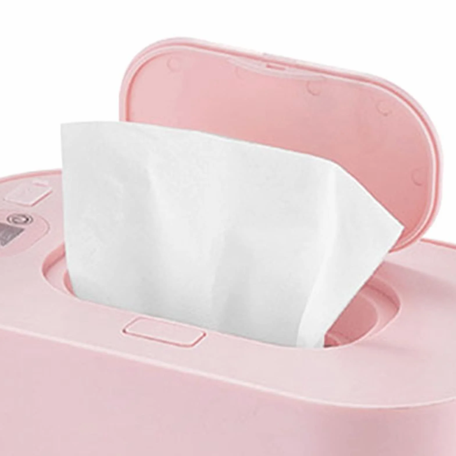 Réchauffeur de Lingettes pour bébé Portable PP Intelligent Température Réglable sans Fil Chargement Voiture
