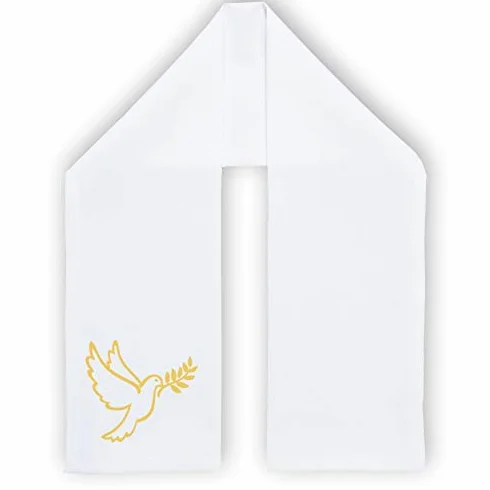 Étole Écharpe de Baptême Personnalisable Flocage