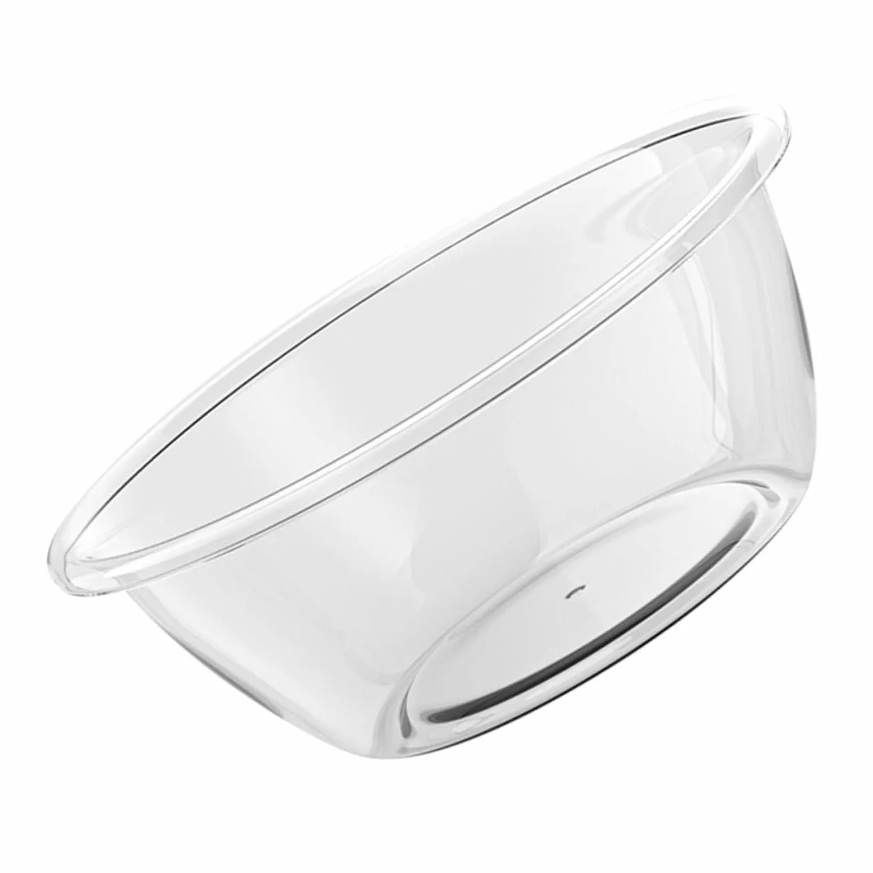 Vasque en Plastique Transparent Bassin de Lavage pour Visage Shampoing Seau Lavabo Salle de Bain