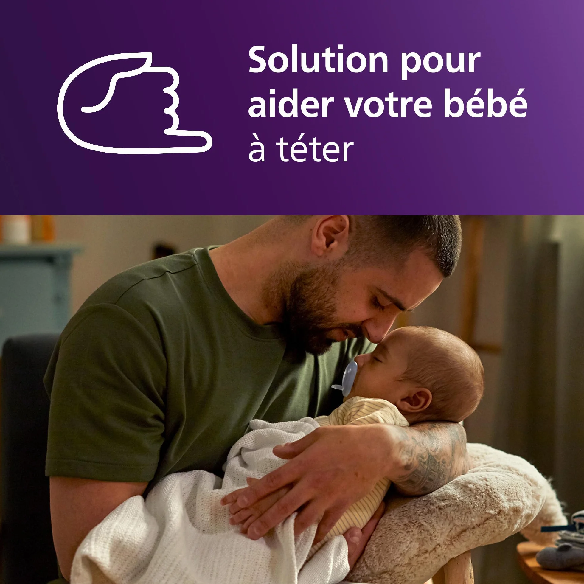 Philips Avent sucettes Soothie Tétine orthodontique nouveau-nés 0-6 mois silicone sans BPA lot de 2